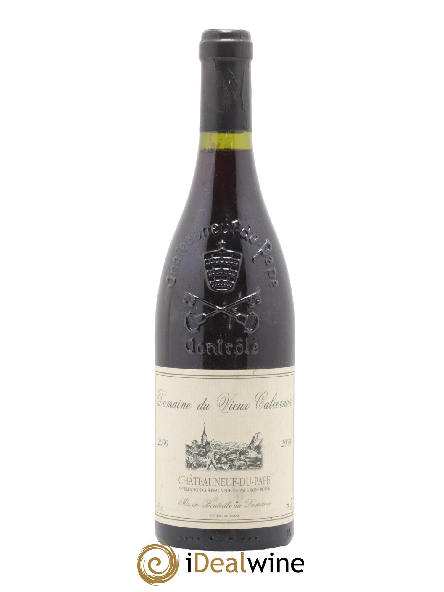 Châteauneuf-du-Pape Domaine du Vieux Calcernier 2009 - Lot de 1 bouteille - 0