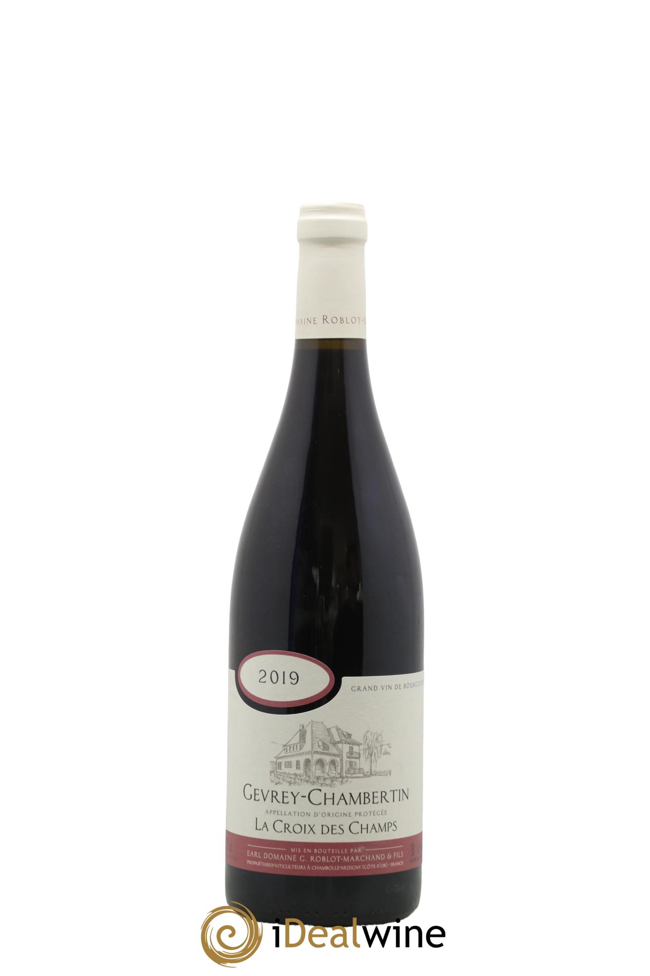 Gevrey-Chambertin Roblot Marchand Croix Des Champs 2019 - Posten von 1 Flasche - 0
