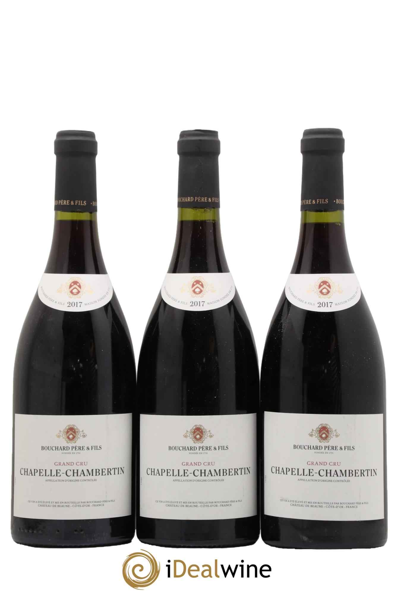 Chapelle-Chambertin Grand Cru Bouchard Père & Fils 2017 - Lot de 3 bouteilles - 0