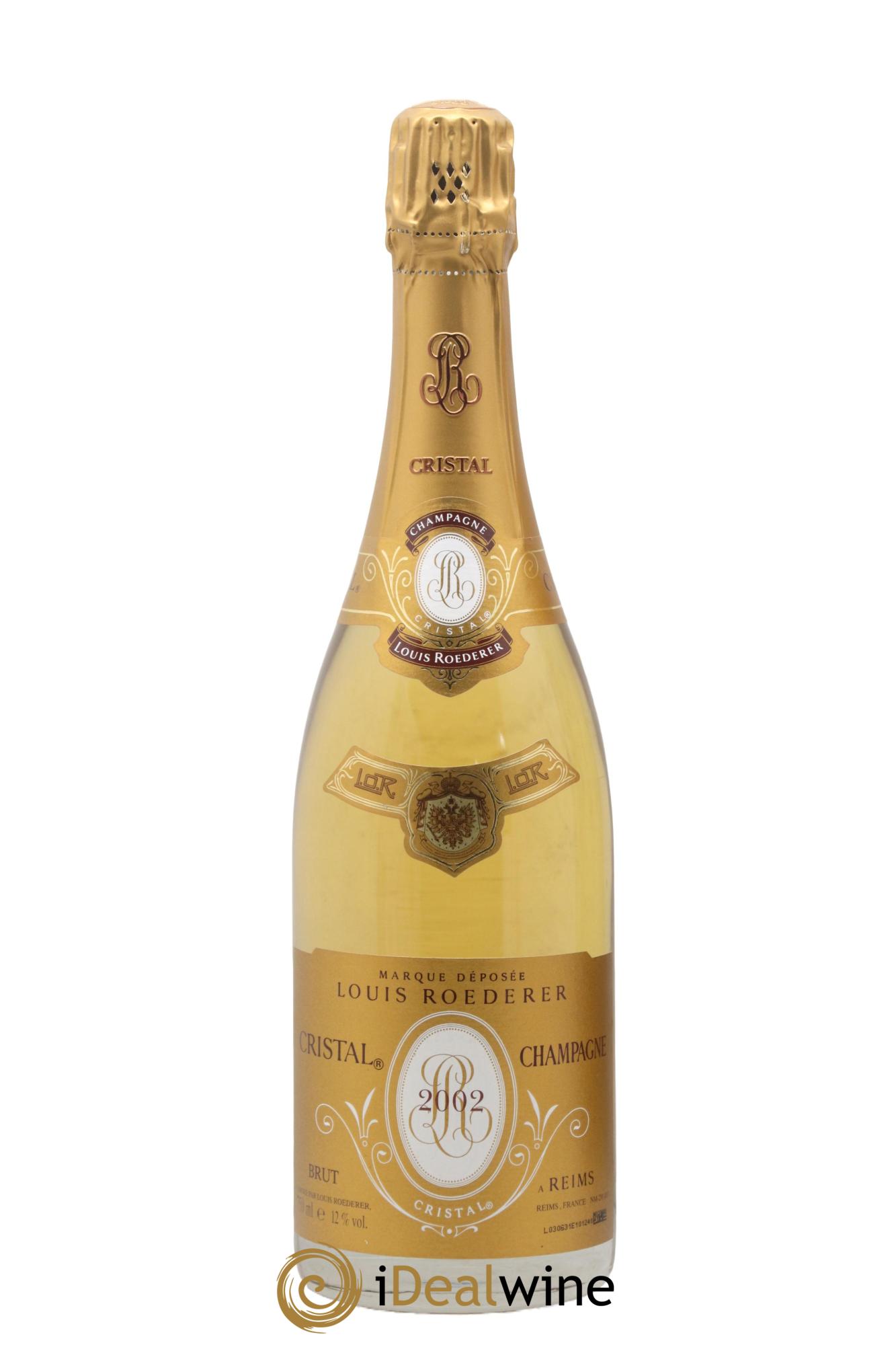 Cristal Louis Roederer 2002 - Lot de 1 bouteille - 1