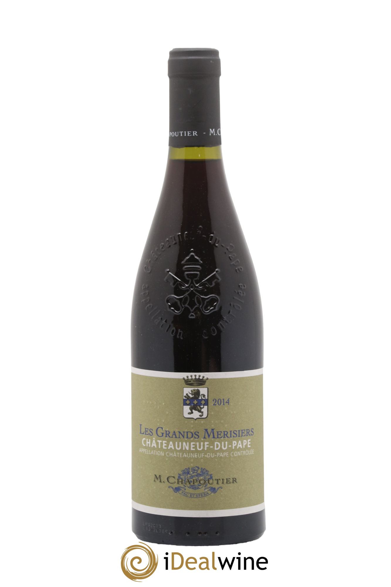 Châteauneuf-du-Pape Les Grands Merisiers Chapoutier 2014 - Lotto di 1 bottiglia - 0