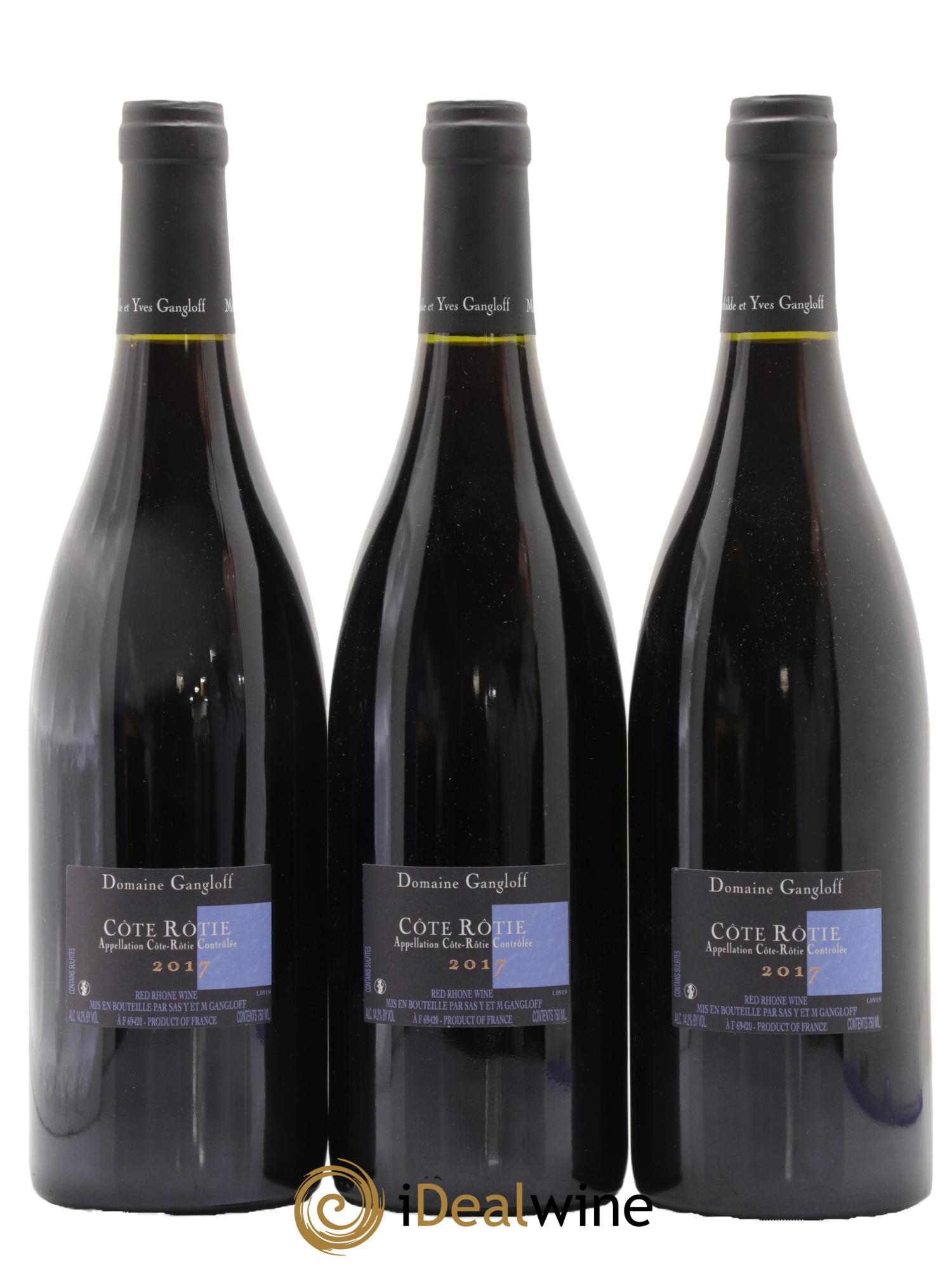 Côte-Rôtie La Barbarine Gangloff (Domaine) 2017 - Lot de 3 bouteilles - 1