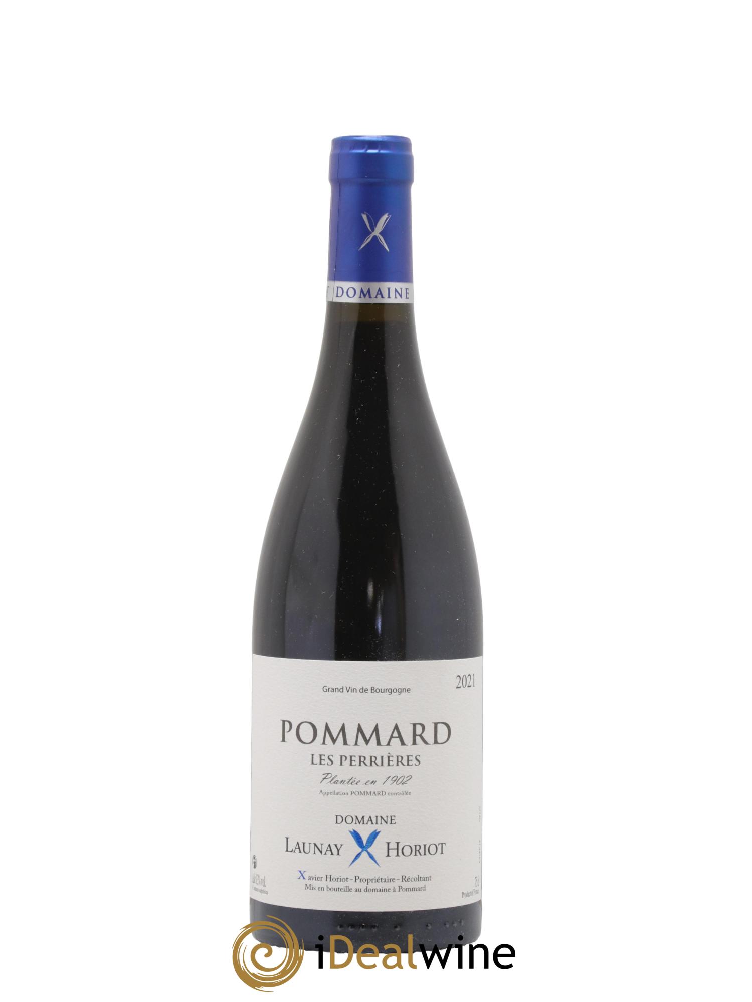 Pommard Les Perrieres Domaine Launay Horiot 2021 - Lot de 1 bouteille - 0