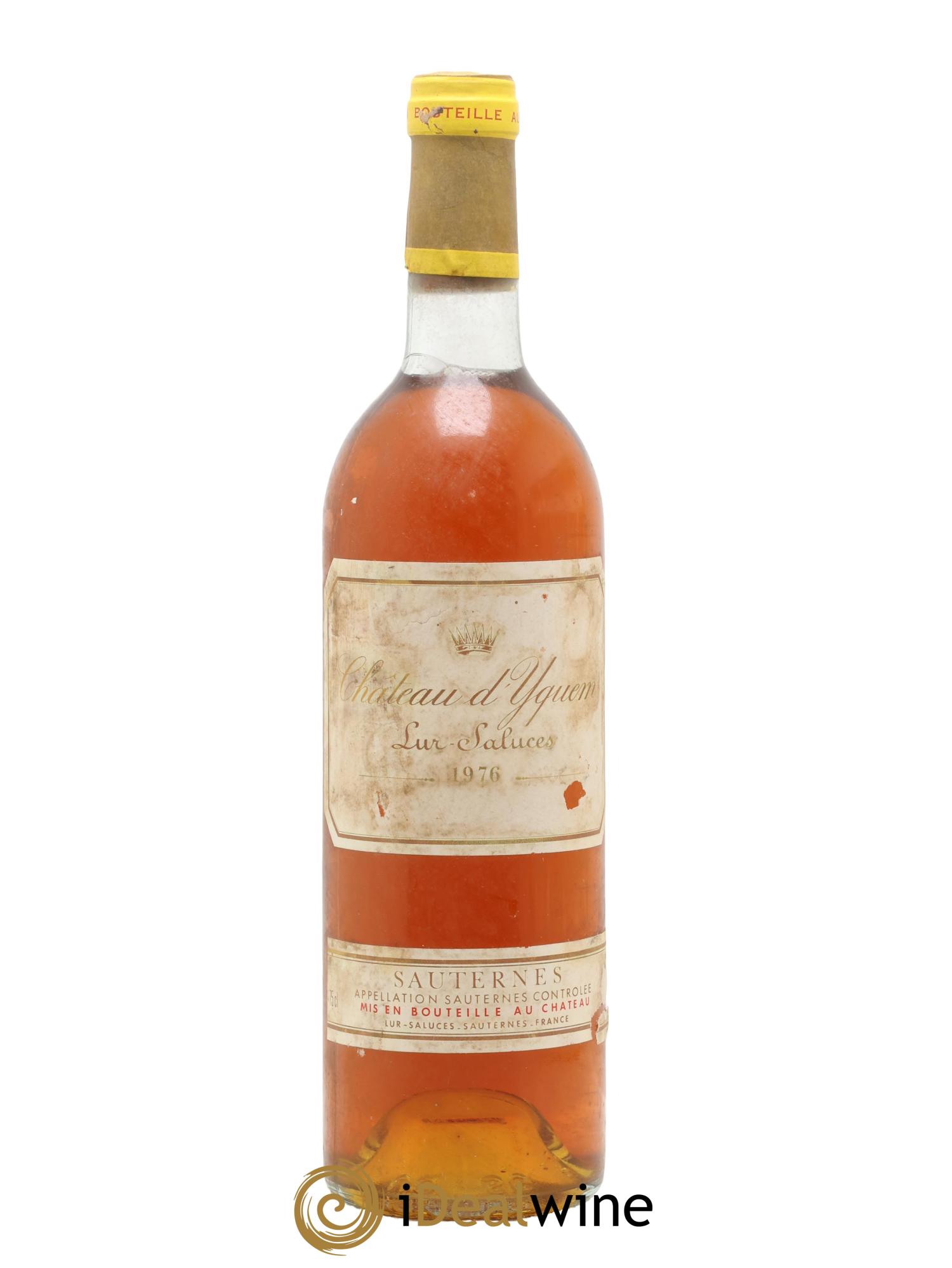 Château d' Yquem 1er Cru Classé Supérieur 1976 - Lot de 1 bouteille - 0