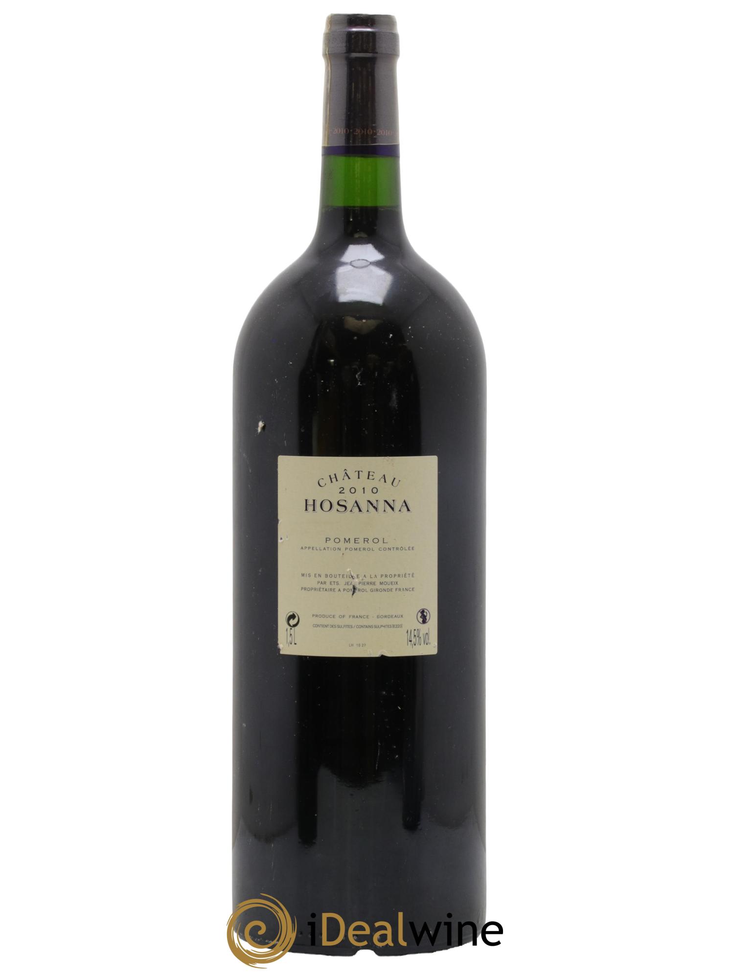 Château Hosanna 2010 - Lot de 1 magnum - 1