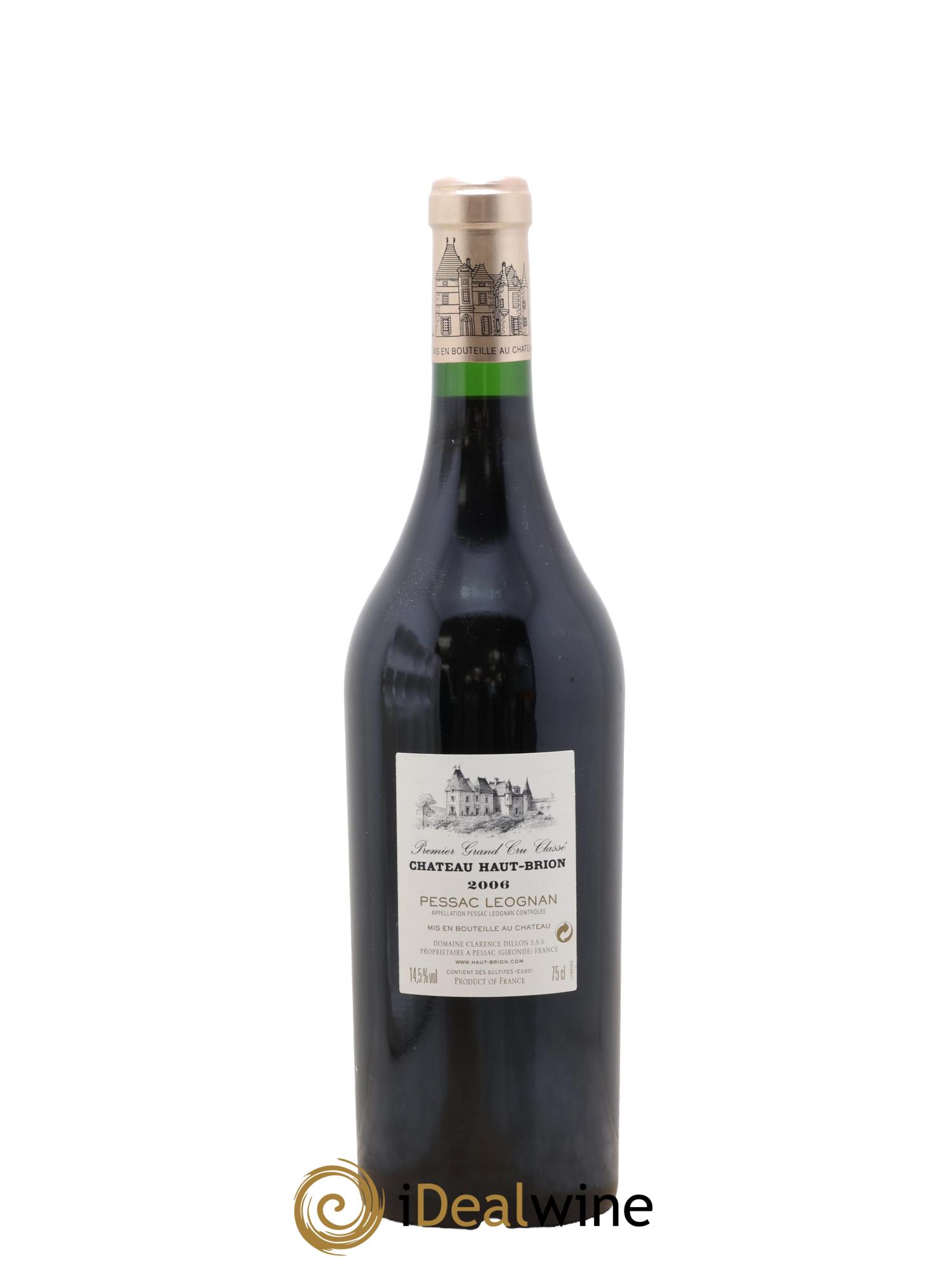 Château Haut Brion 1er Grand Cru Classé 2006 - Posten von 1 Flasche - 1
