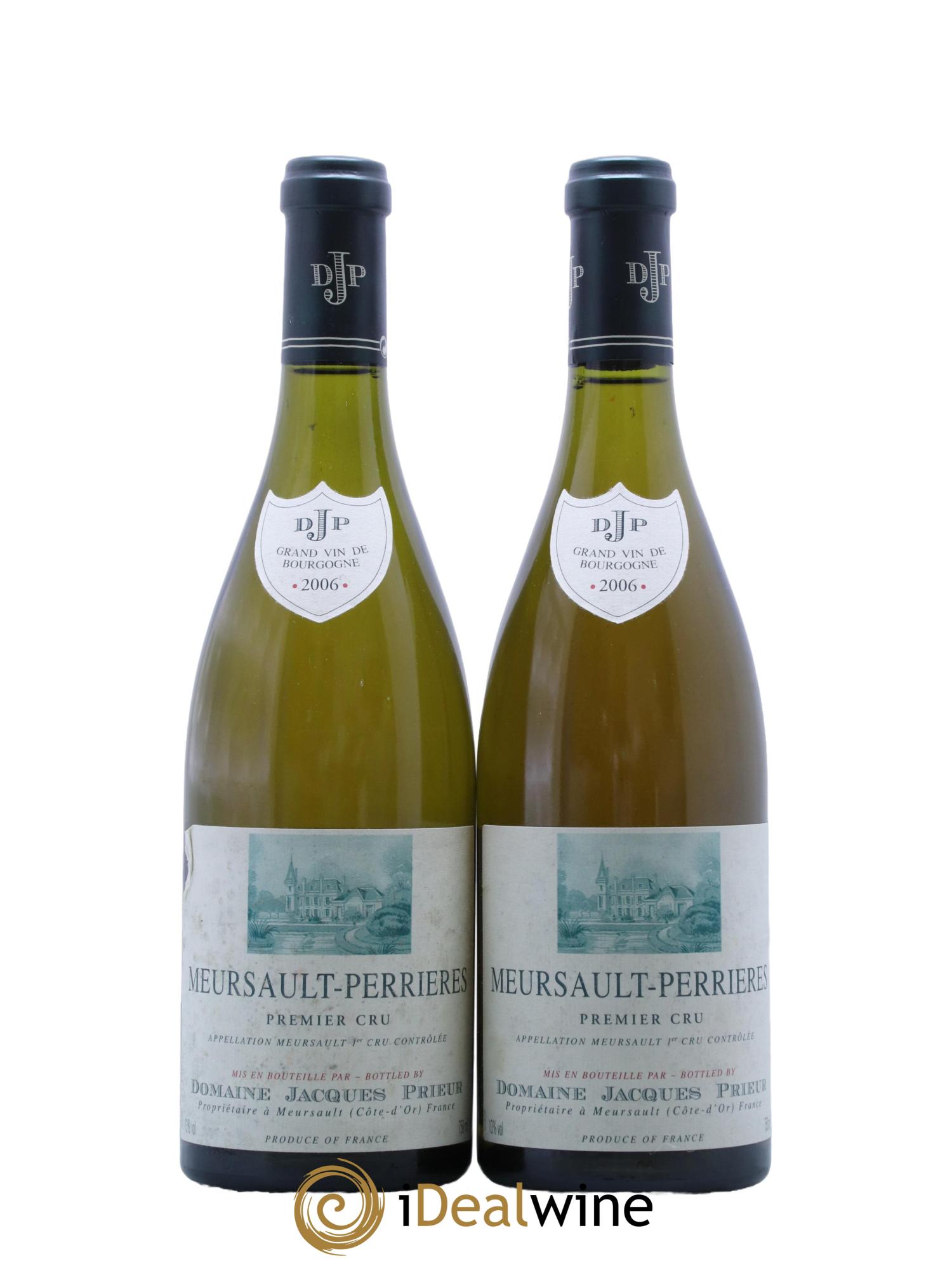 Meursault 1er Cru Perrières Jacques Prieur (Domaine) 2006 - Lot de 2 bouteilles - 0