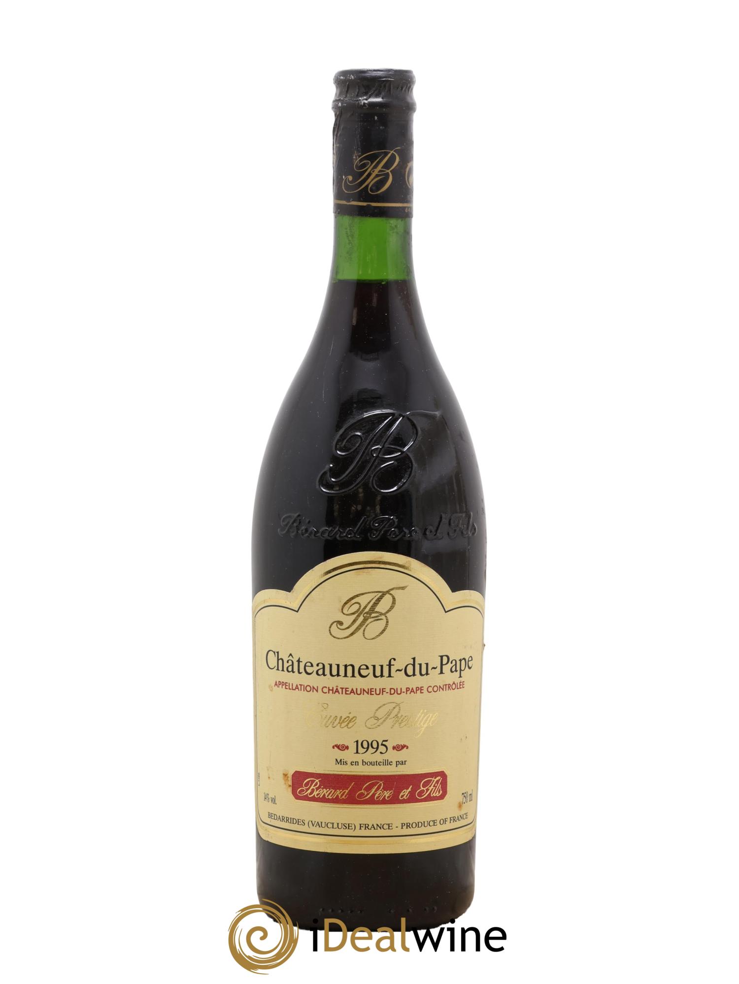 Châteauneuf-du-Pape Cuvée Prestige Berard Père et Fils 1995 - Lot de 1 bouteille - 0