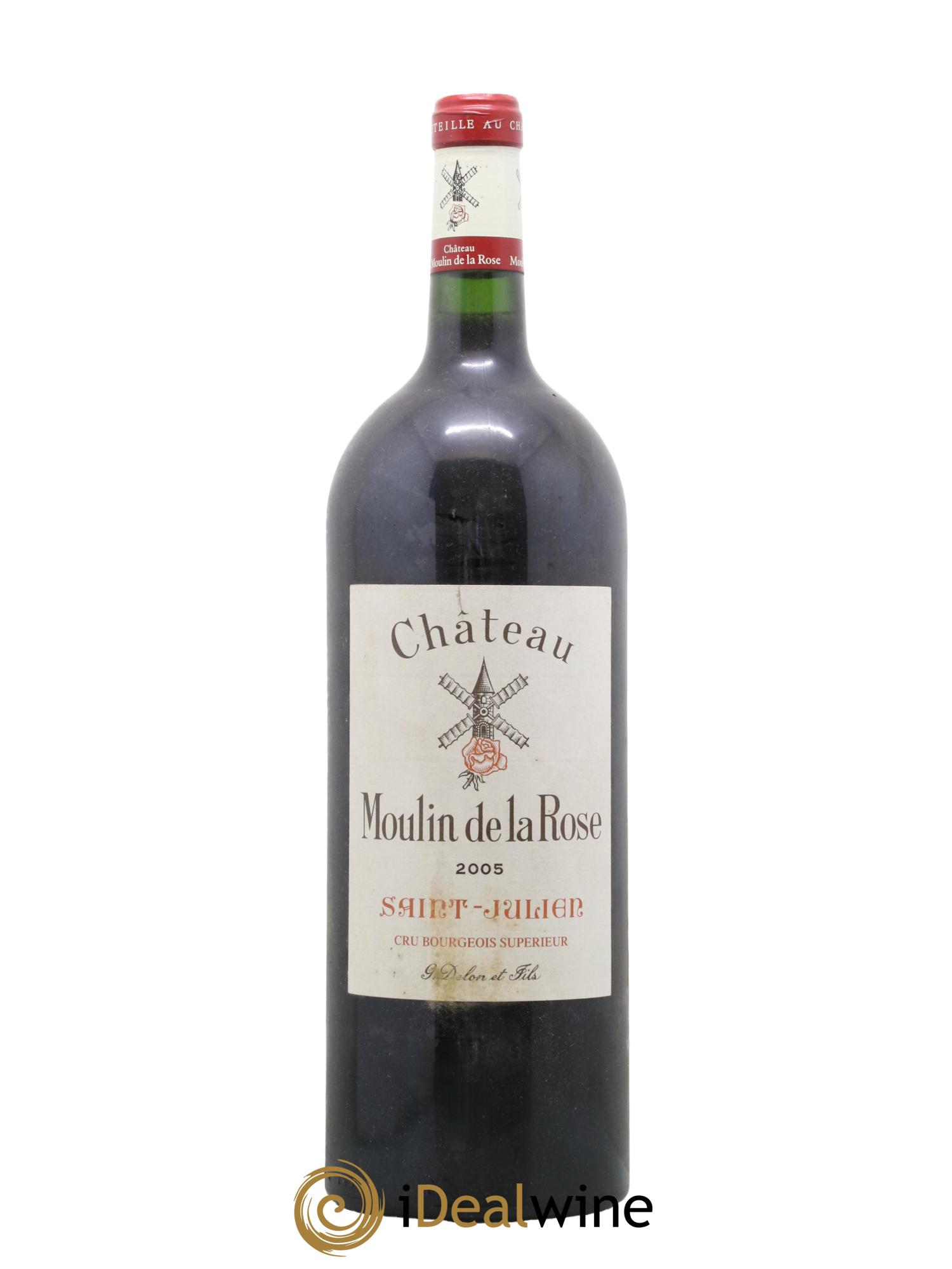 Château Moulin de la Rose Cru Bourgeois 2005 - Lot de 1 magnum - 0