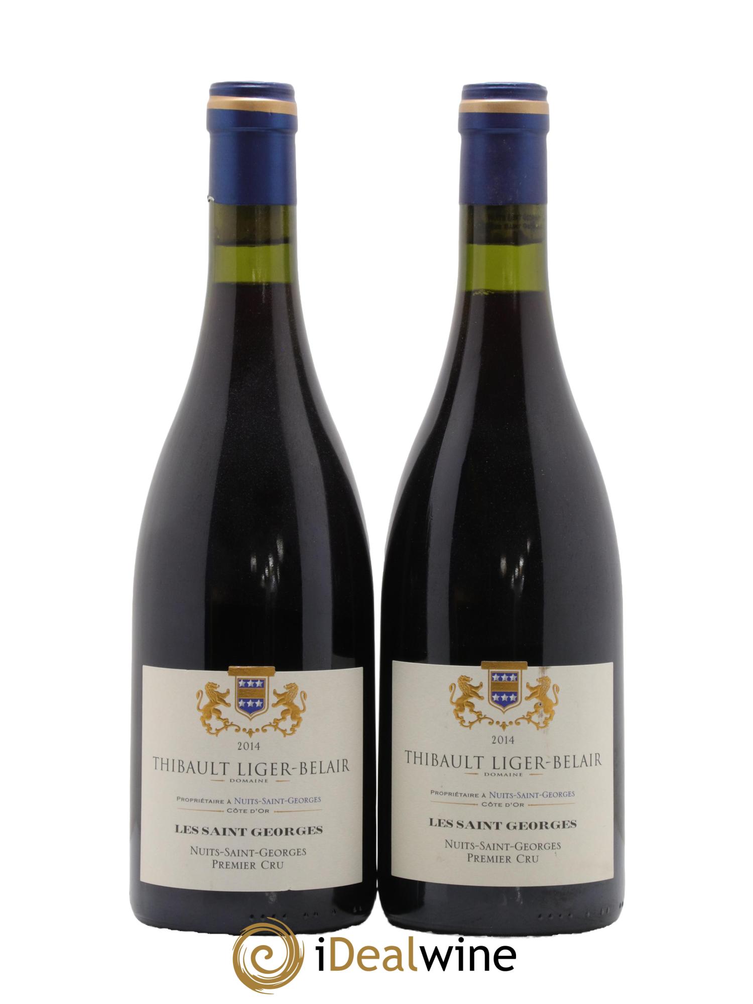 Nuits-Saint-Georges 1er Cru Les Saint-Georges Thibault Liger-Belair 2014 - Lot de 2 bouteilles - 0