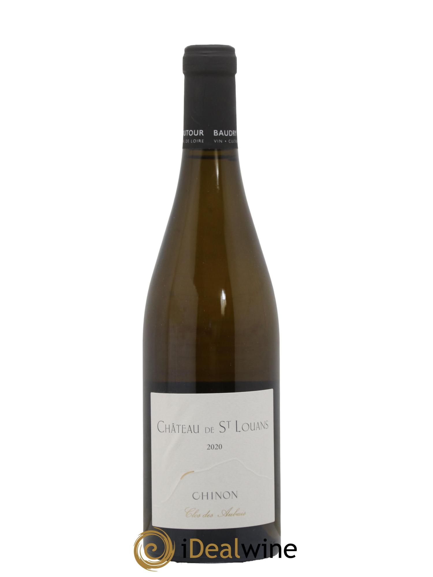 Chinon Château de Saint Louans 2020 - Lot de 1 bouteille - 0