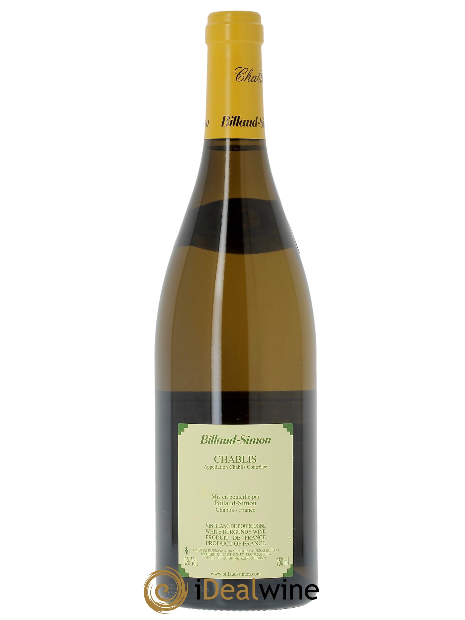 Chablis Billaud-Simon (Domaine)  2023 - Lot de 1 bouteille - 1