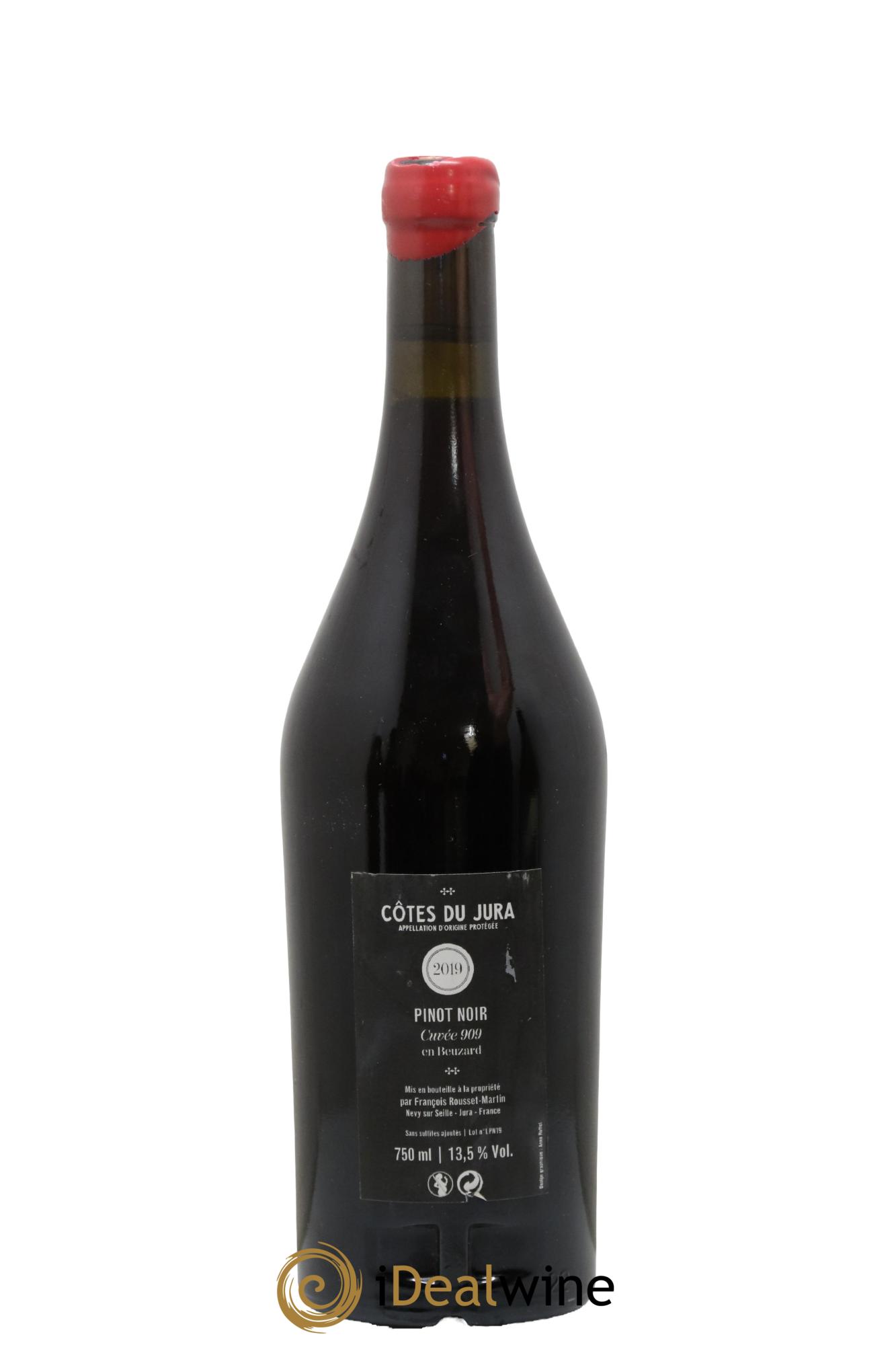 Côtes du Jura 909 François Rousset Martin 2019 - Lot de 1 bouteille - 1