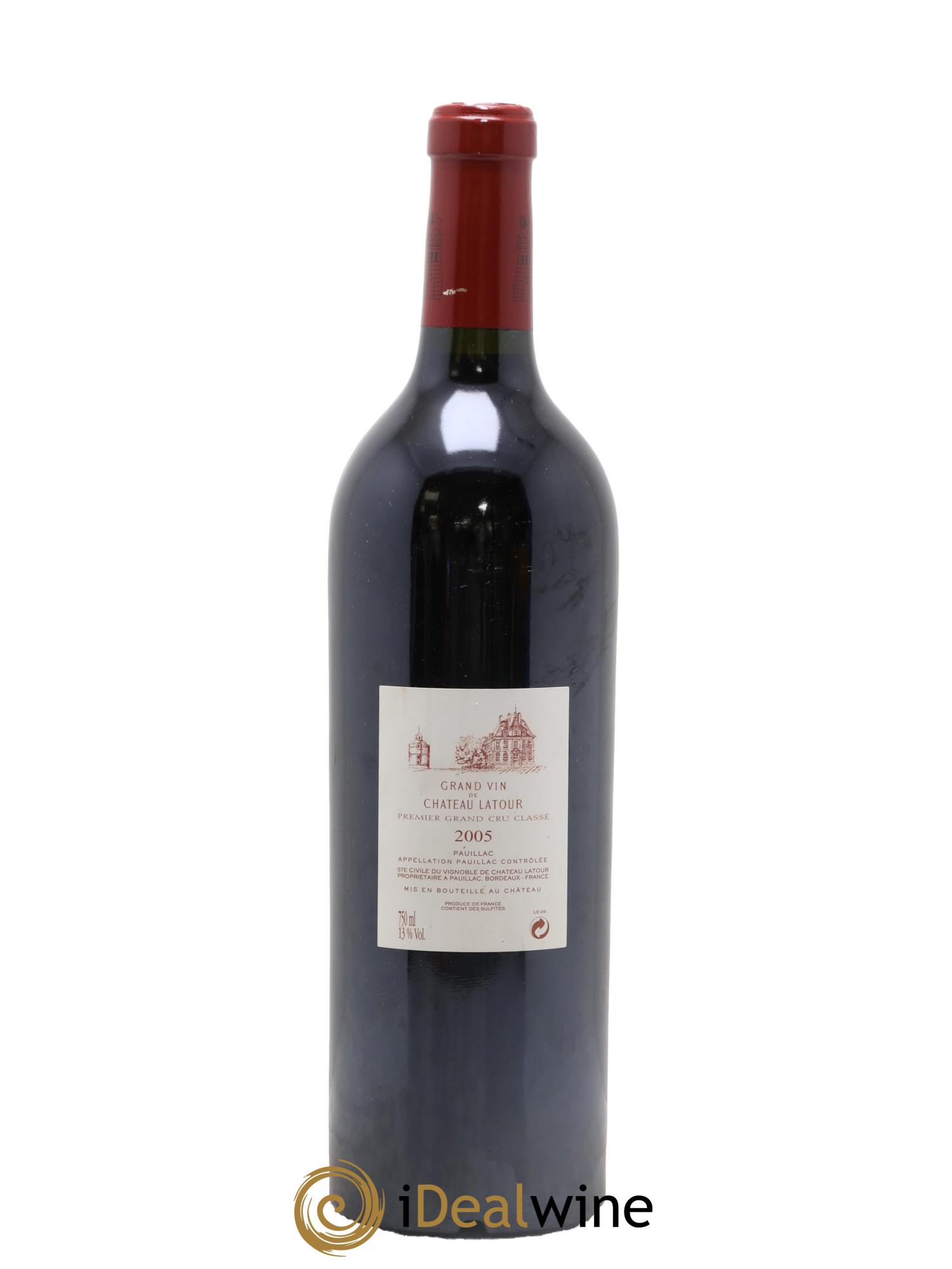 Château Latour 1er Grand Cru Classé 2005 - Lot of 1 bottle - 1
