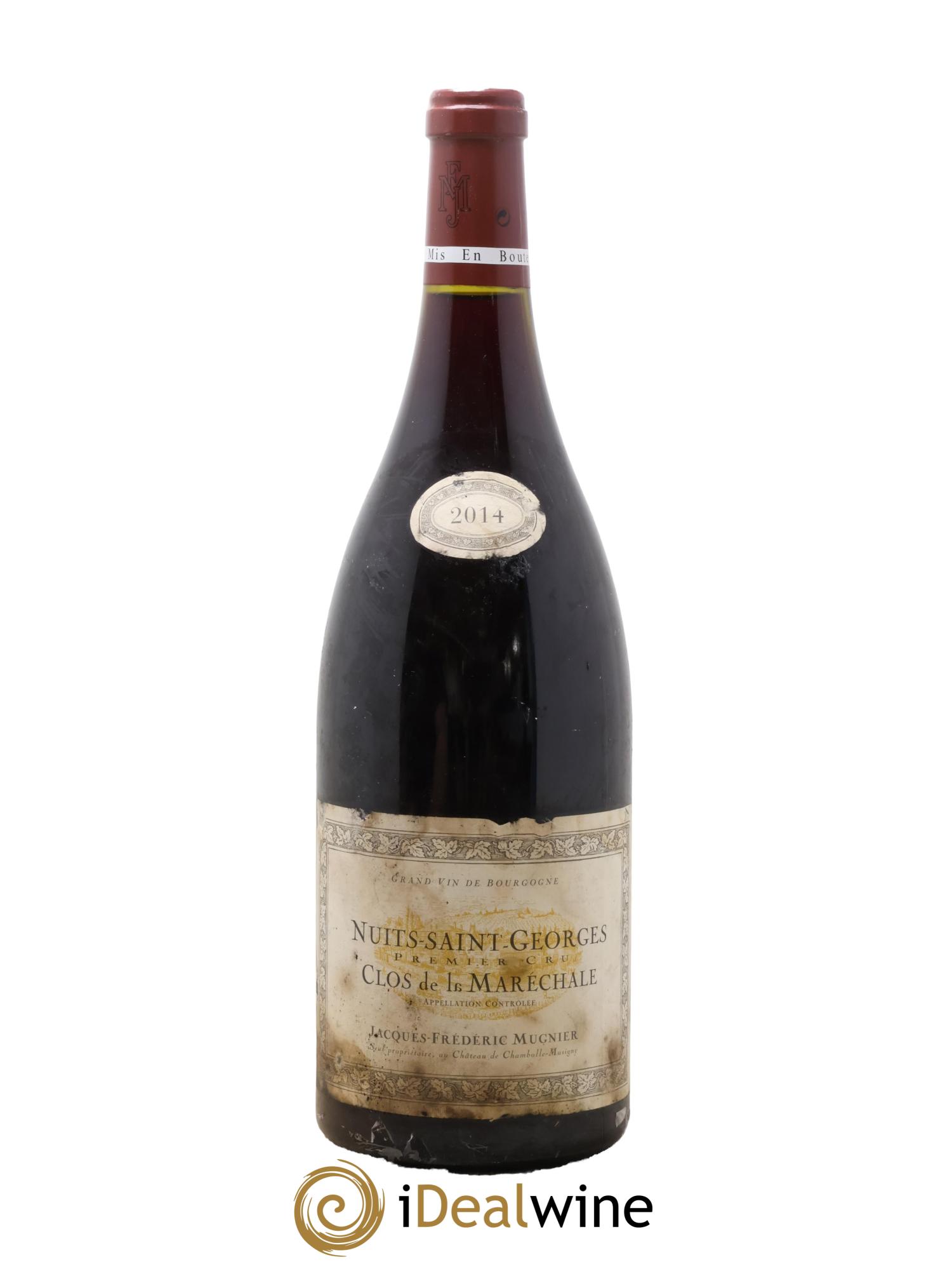 Nuits-Saint-Georges 1er Cru Clos de La Maréchale Jacques-Frédéric Mugnier 2014 - Posten von 1 Magnum - 0