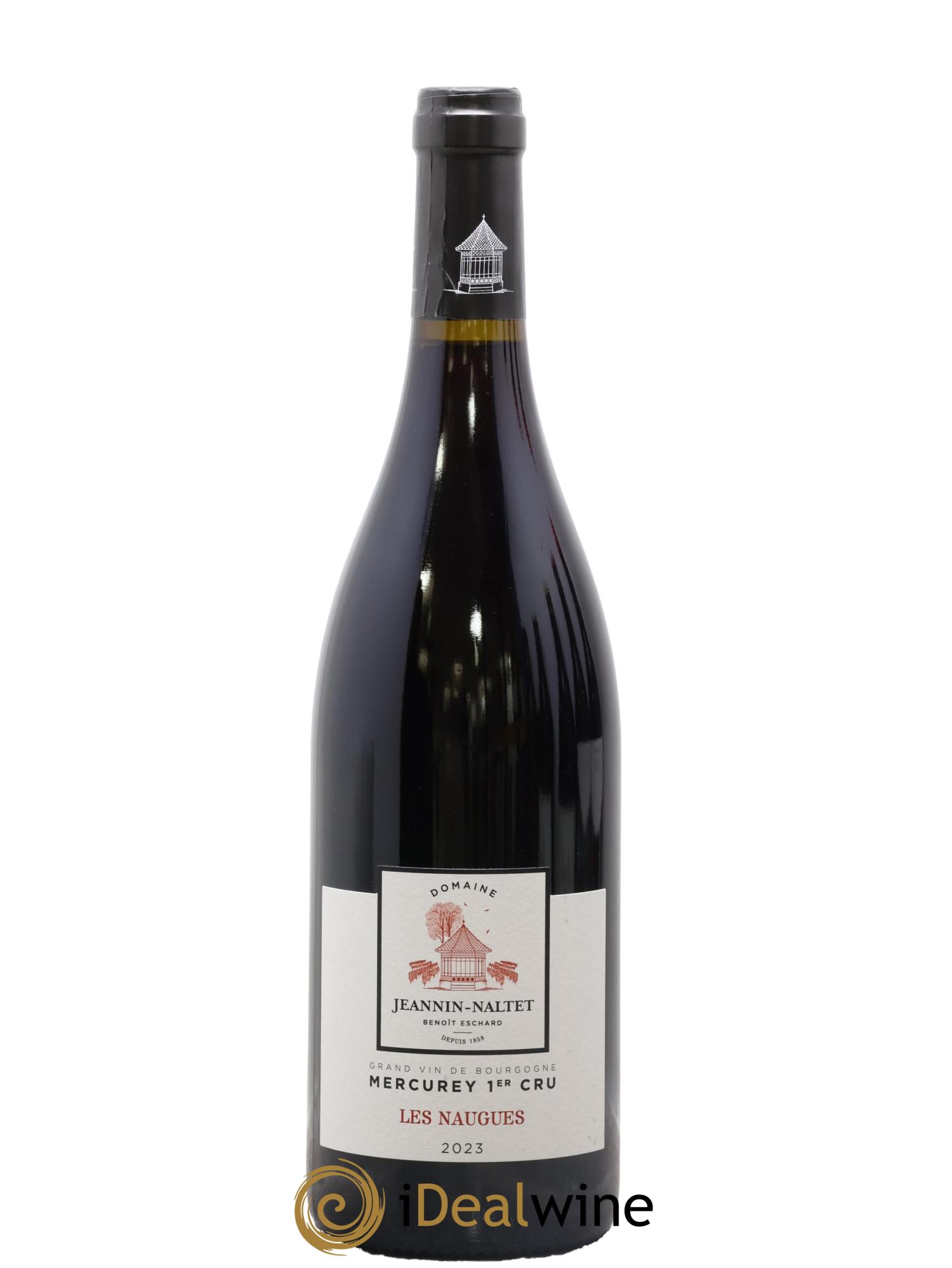 Mercurey 1er Cru Les Naugues Jeannin-Naltet 2023 - Lot de 1 bouteille - 0