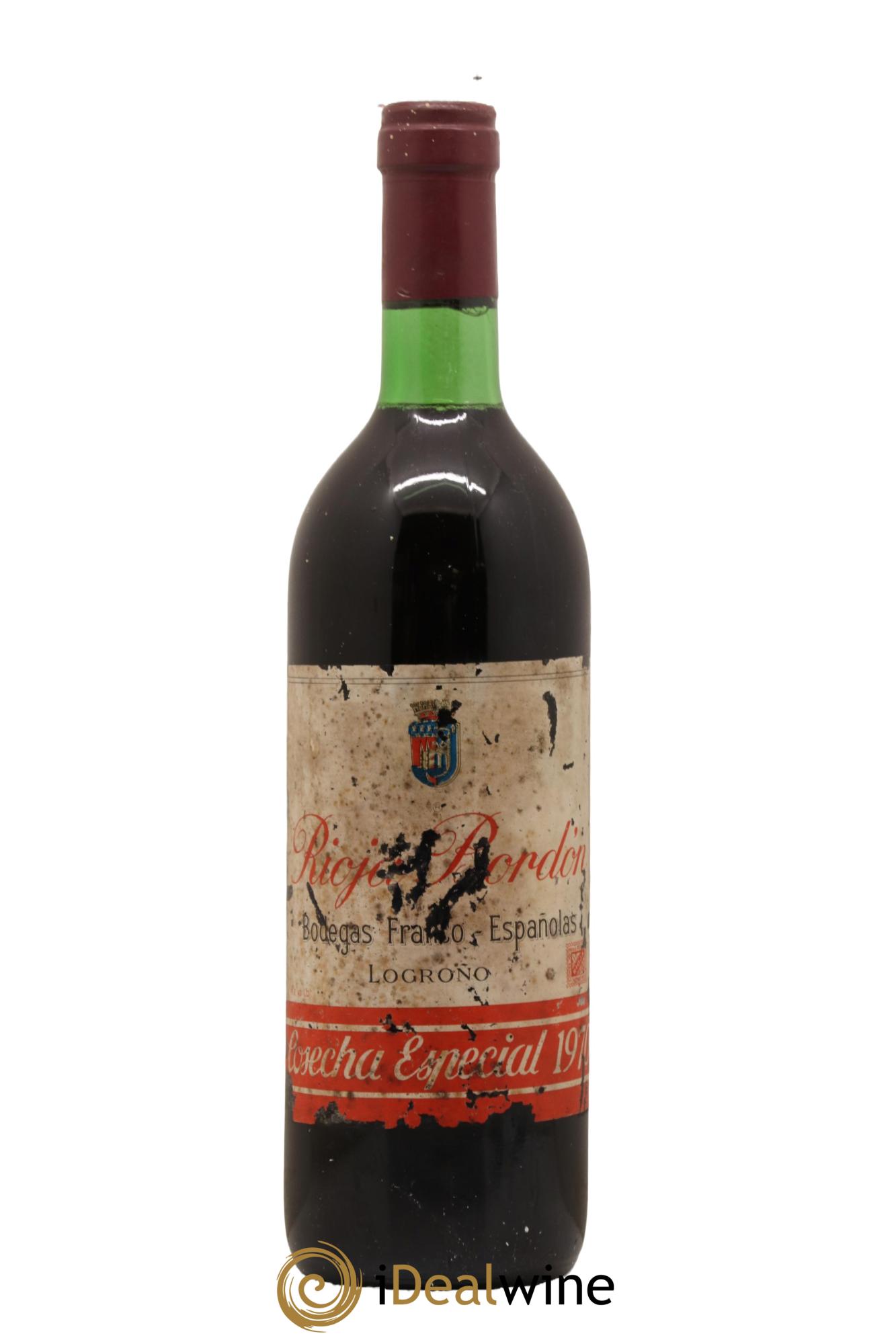 Rioja DOCA Bordon Logrono 1970 - Lot of 1 bottle - 0