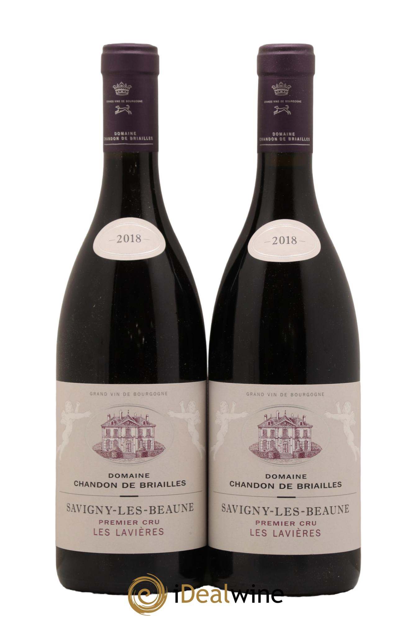 Savigny-lès-Beaune 1er Cru Les Lavières Chandon de Briailles 2018 - Lot de 2 bouteilles - 0