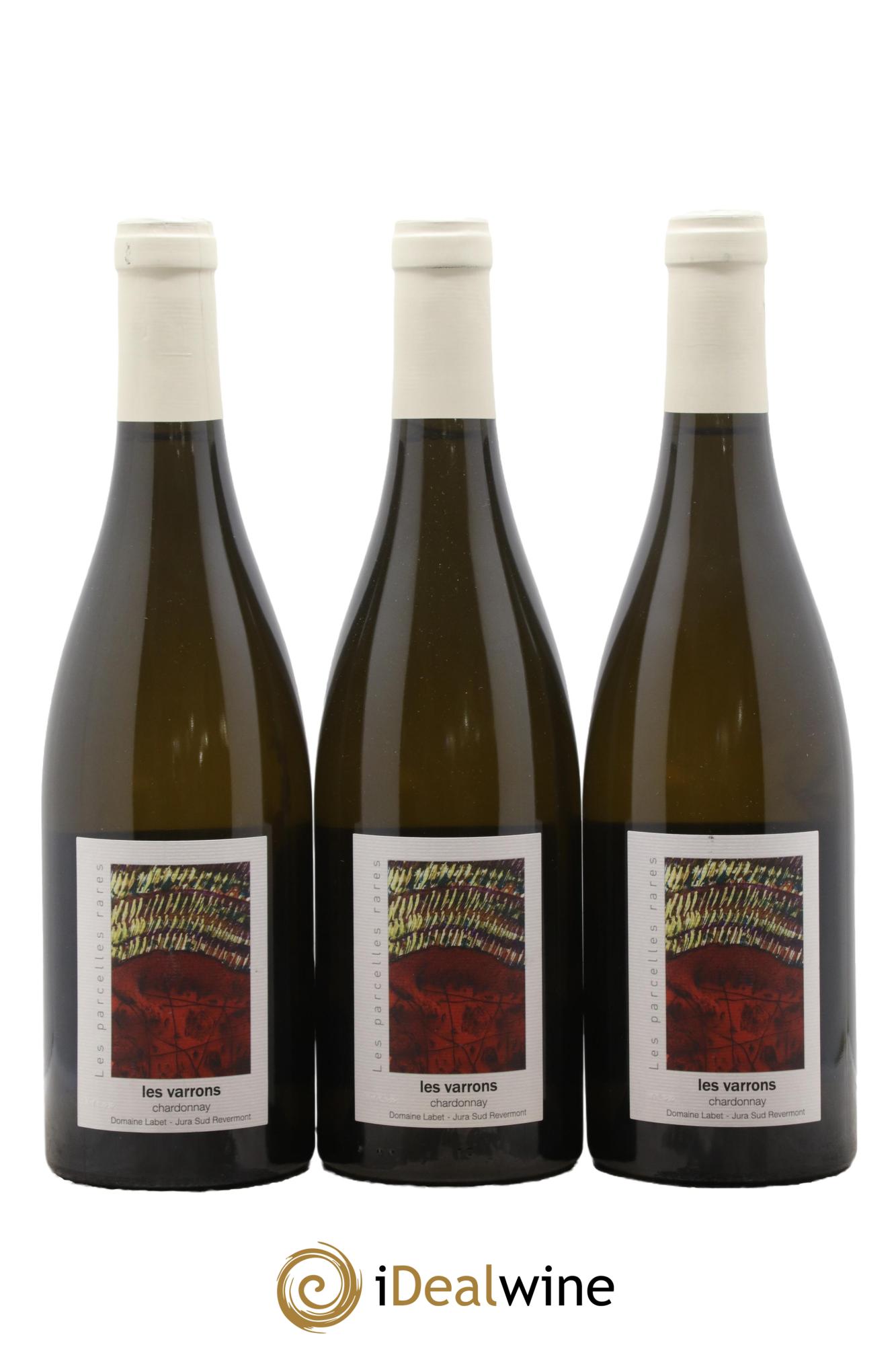 Côtes du Jura Chardonnay Les Varrons Romain - Julien - Charline Labet 2022 - Lot of 3 bottles - 0
