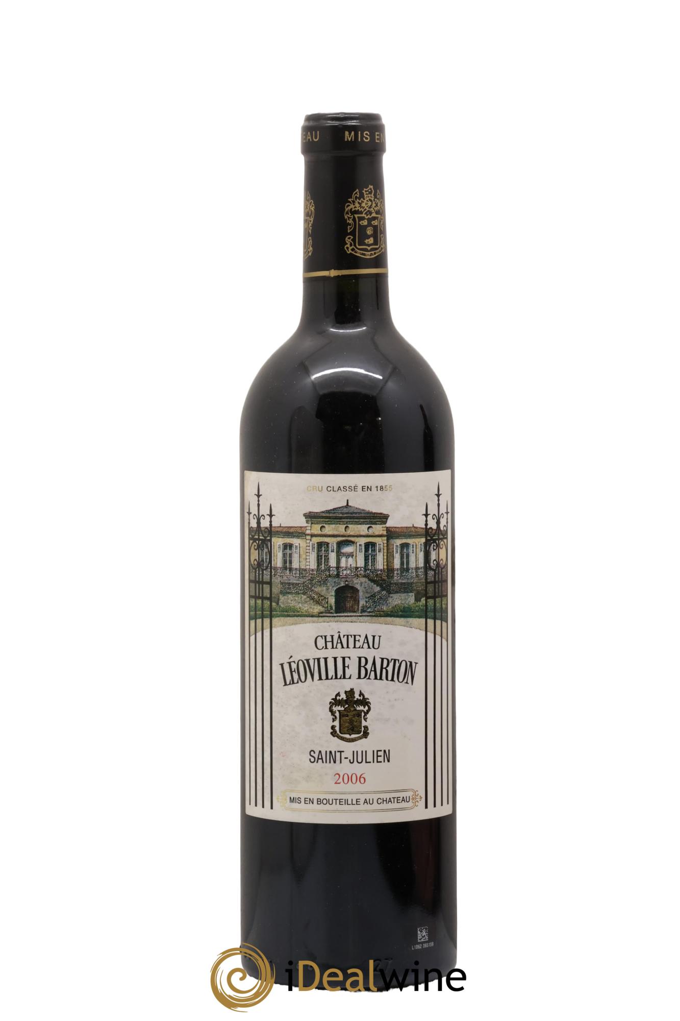 Château Léoville Barton 2ème Grand Cru Classé 2006 - Posten von 1 Flasche - 0