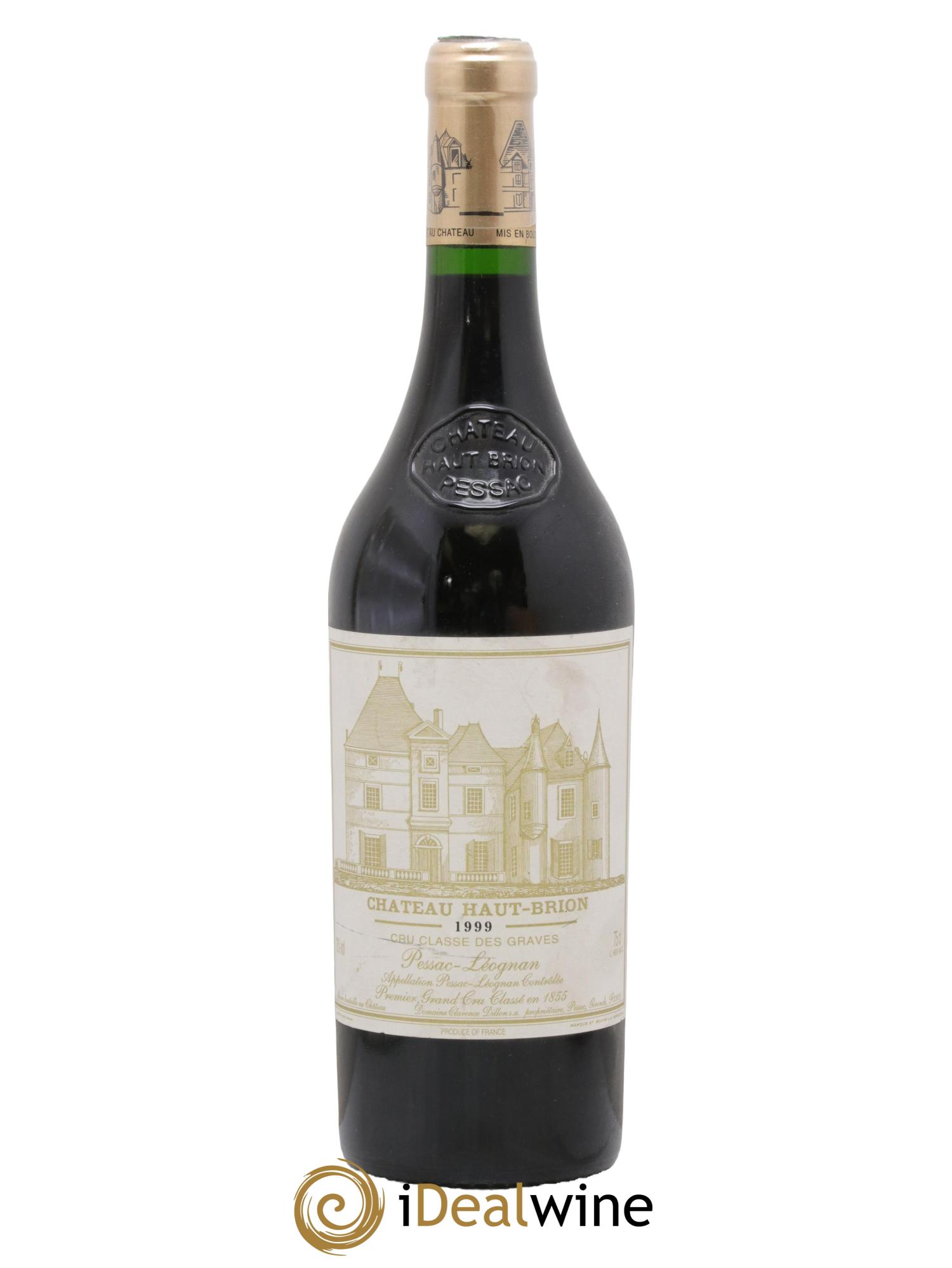 Château Haut Brion 1er Grand Cru Classé 1999 - Lot of 1 bottle - 0