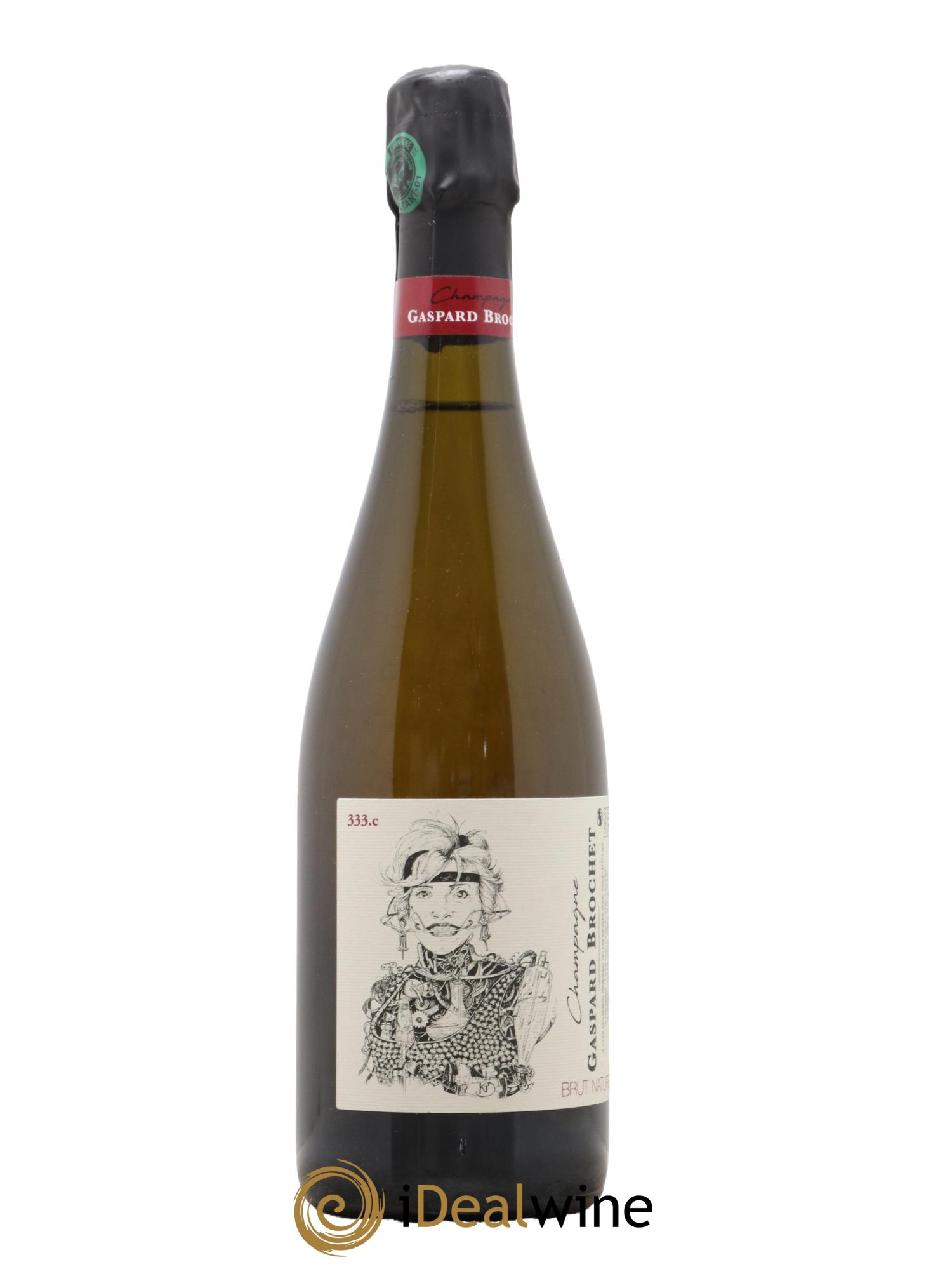 333.c Brut Nature Gaspard Brochet - Lot de 1 bouteille - 0