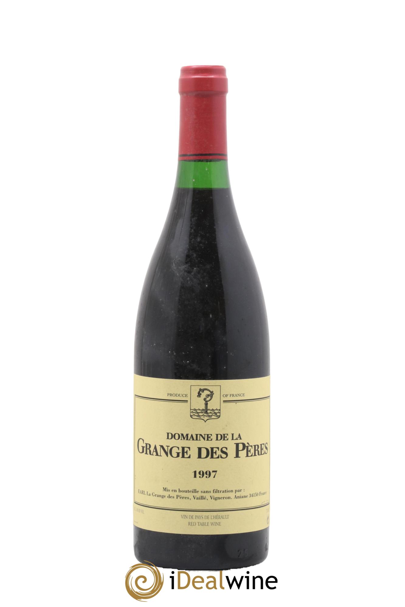Pays d'Hérault Grange des Pères Laurent Vaillé 1997 - Lot de 1 bouteille - 0