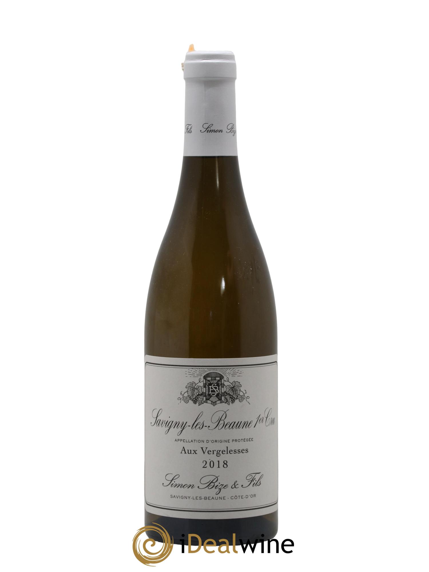 Savigny-lès-Beaune 1er Cru Aux Vergelesses Simon Bize & Fils 2018 - Lot de 1 bouteille - 0
