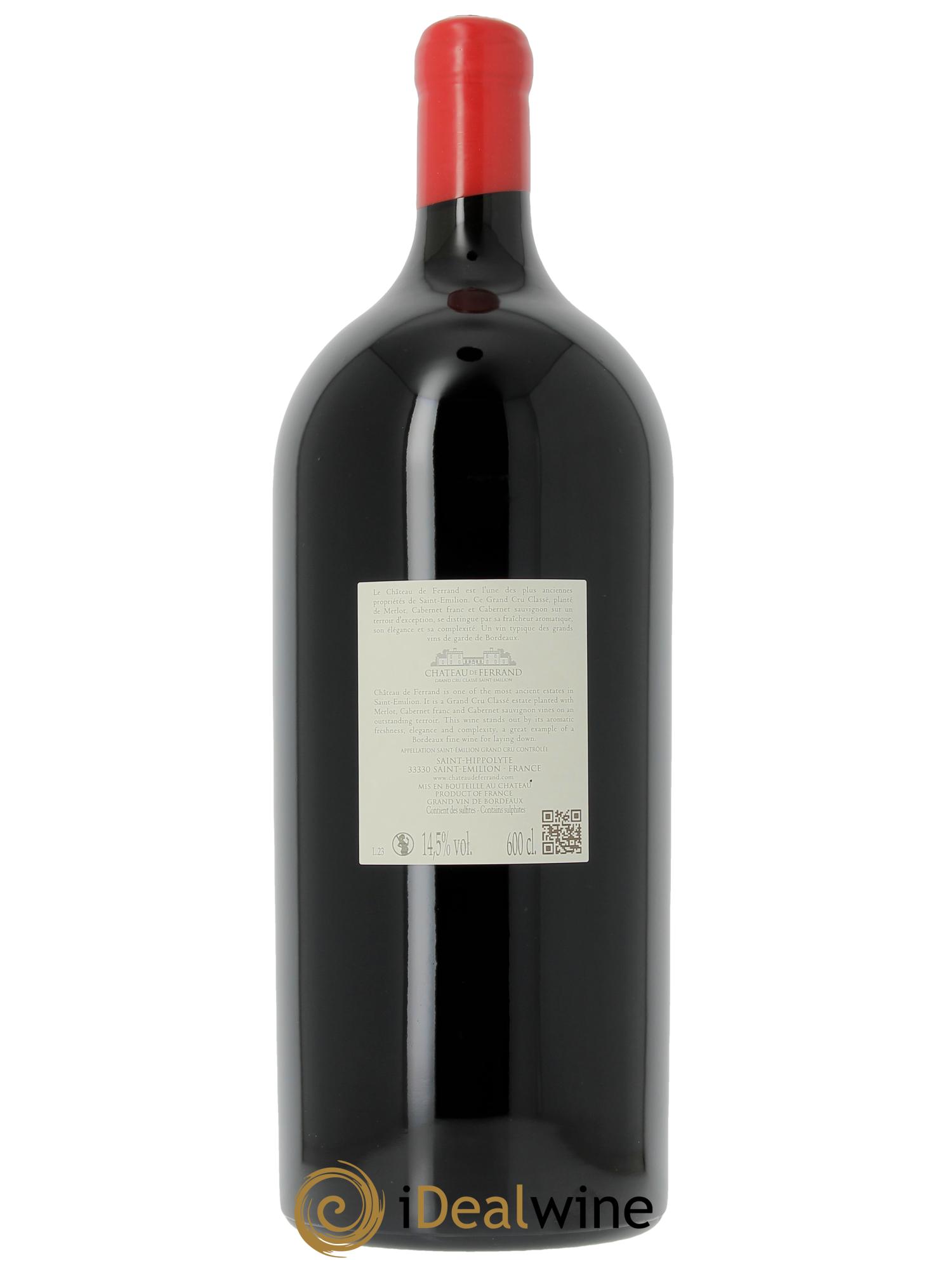 Château de Ferrand Grand Cru Classé  2023 - Lot de 1 impériale - 1