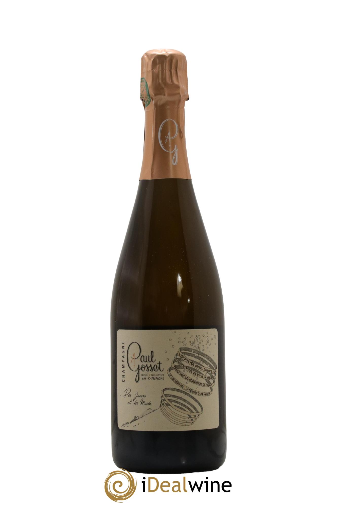 Des Jours et Des Muids Paul Gosset - Lot de 1 bouteille - 0