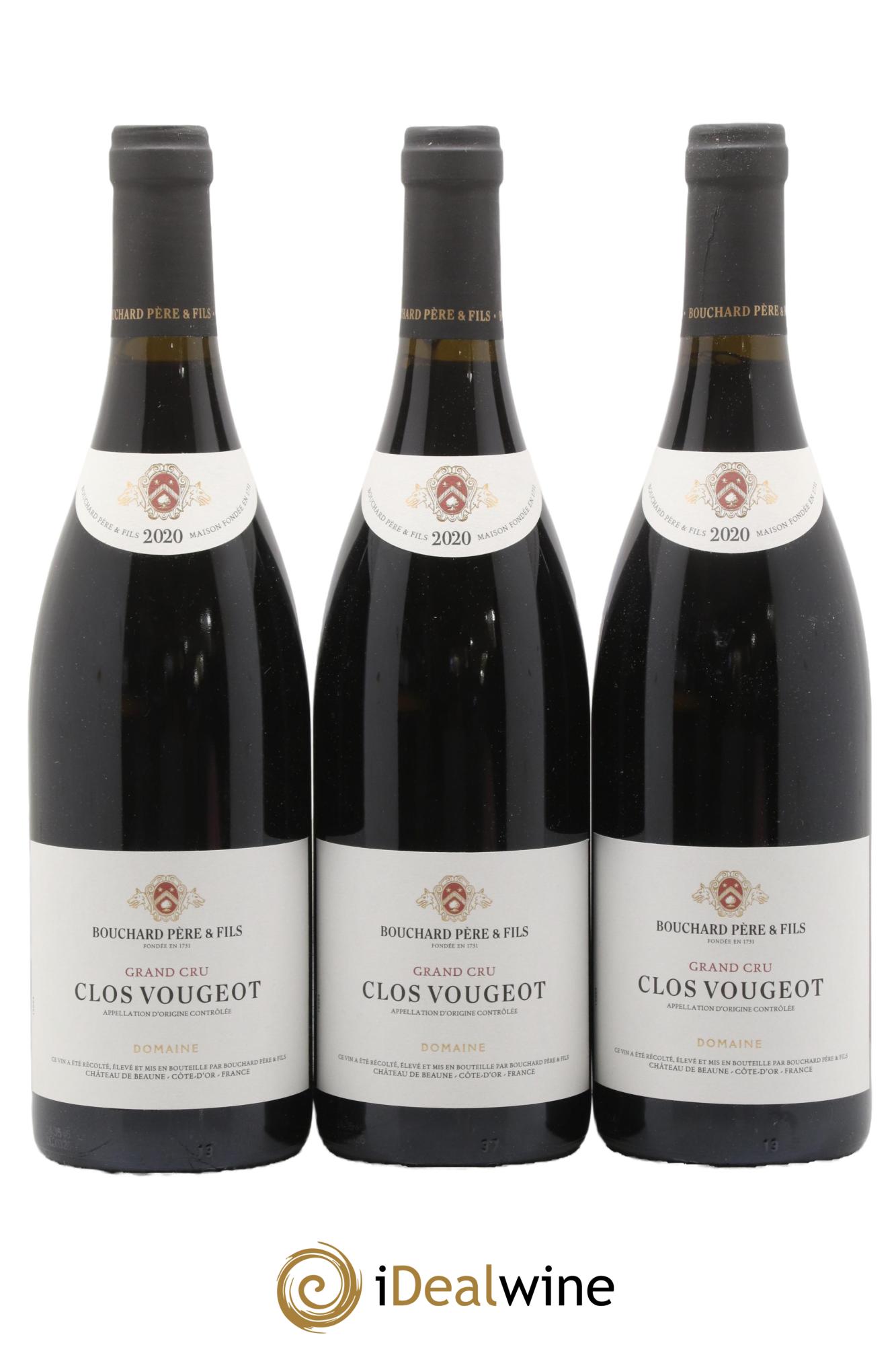 Clos de Vougeot Grand Cru Bouchard Père & Fils 2020 - Lot de 6 bouteilles - 2
