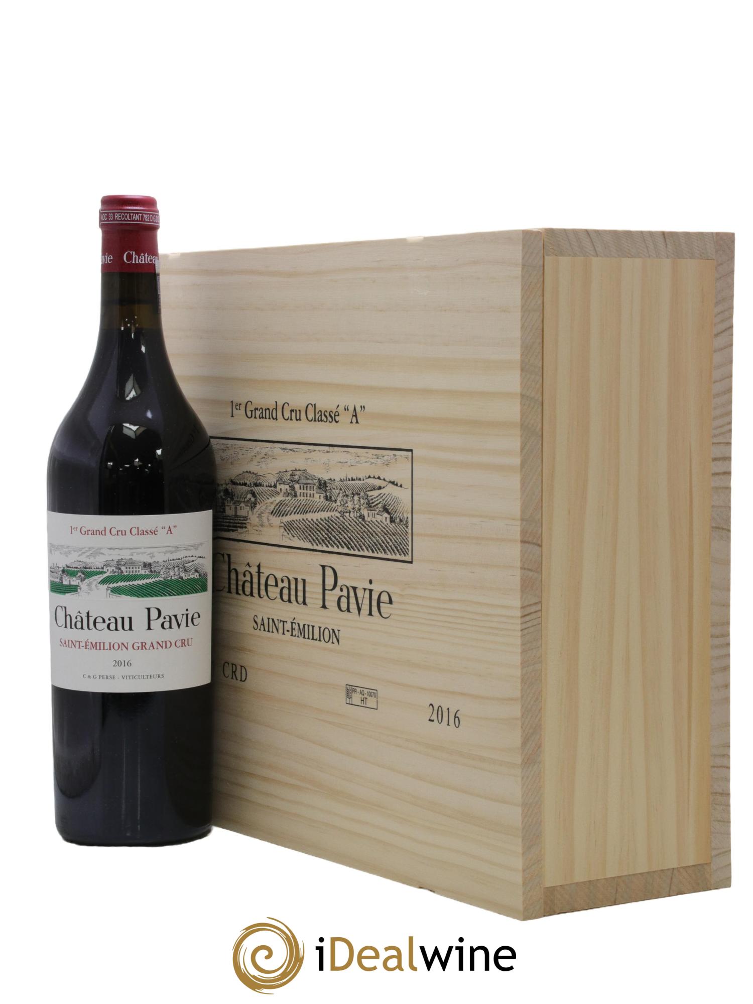 Château Pavie 1er Grand Cru Classé A 2016 - Lot of 3 bottles - 3