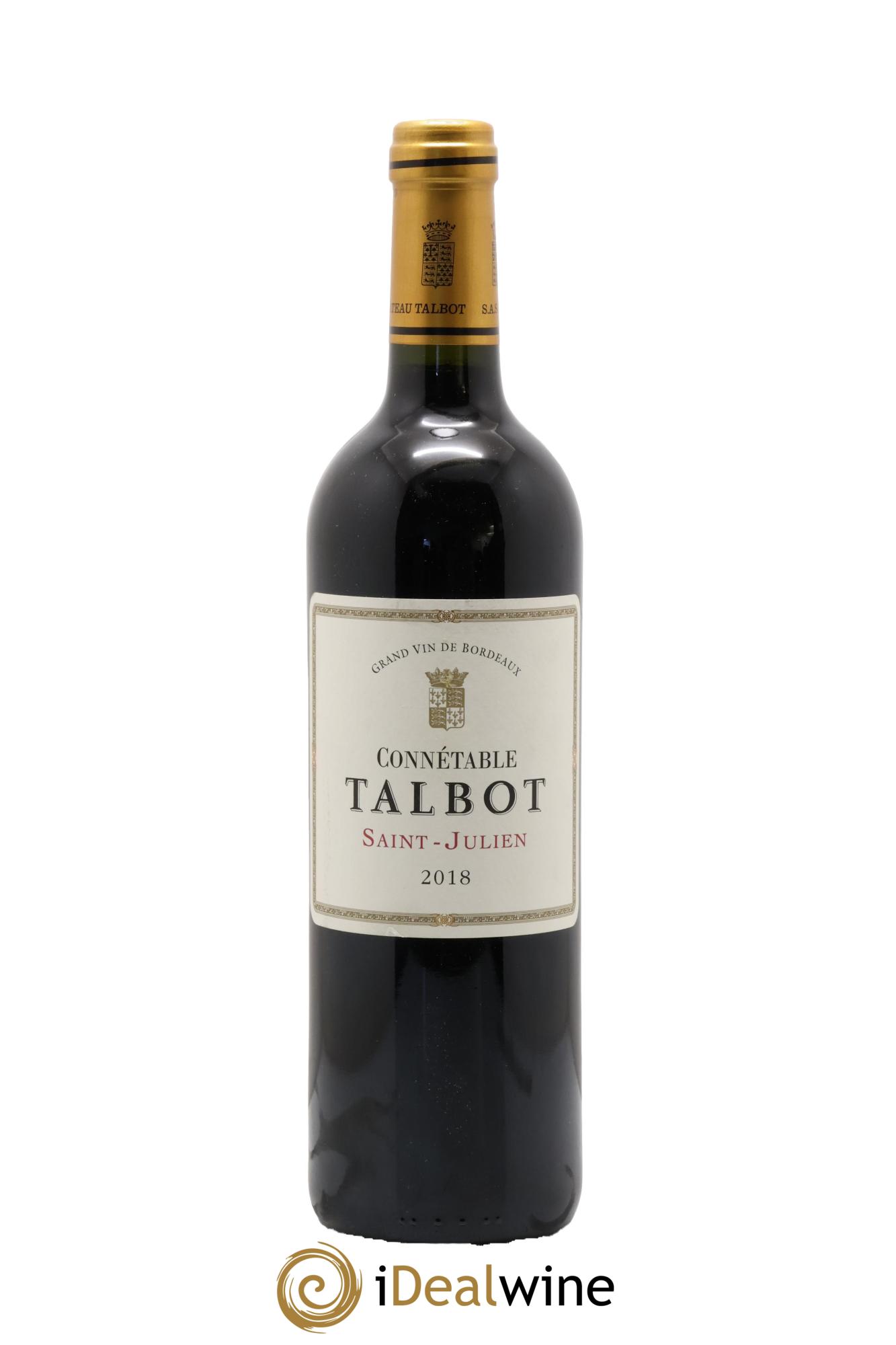 Connétable de Talbot Second Vin 2018 - Lot de 1 bouteille - 0