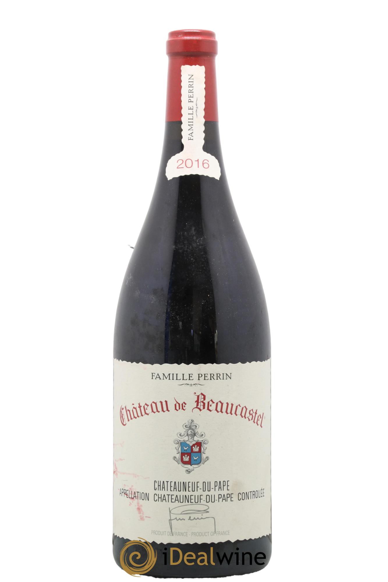 Châteauneuf-du-Pape Château de Beaucastel Famille Perrin 2016 - Lot de 1 magnum - 0
