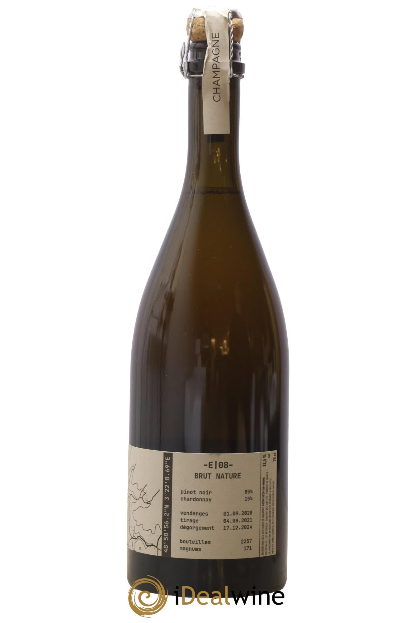 Brut Nature Exploration 08 Maison Tom Gauditiabois 2020 - Lot of 1 bottle - 1