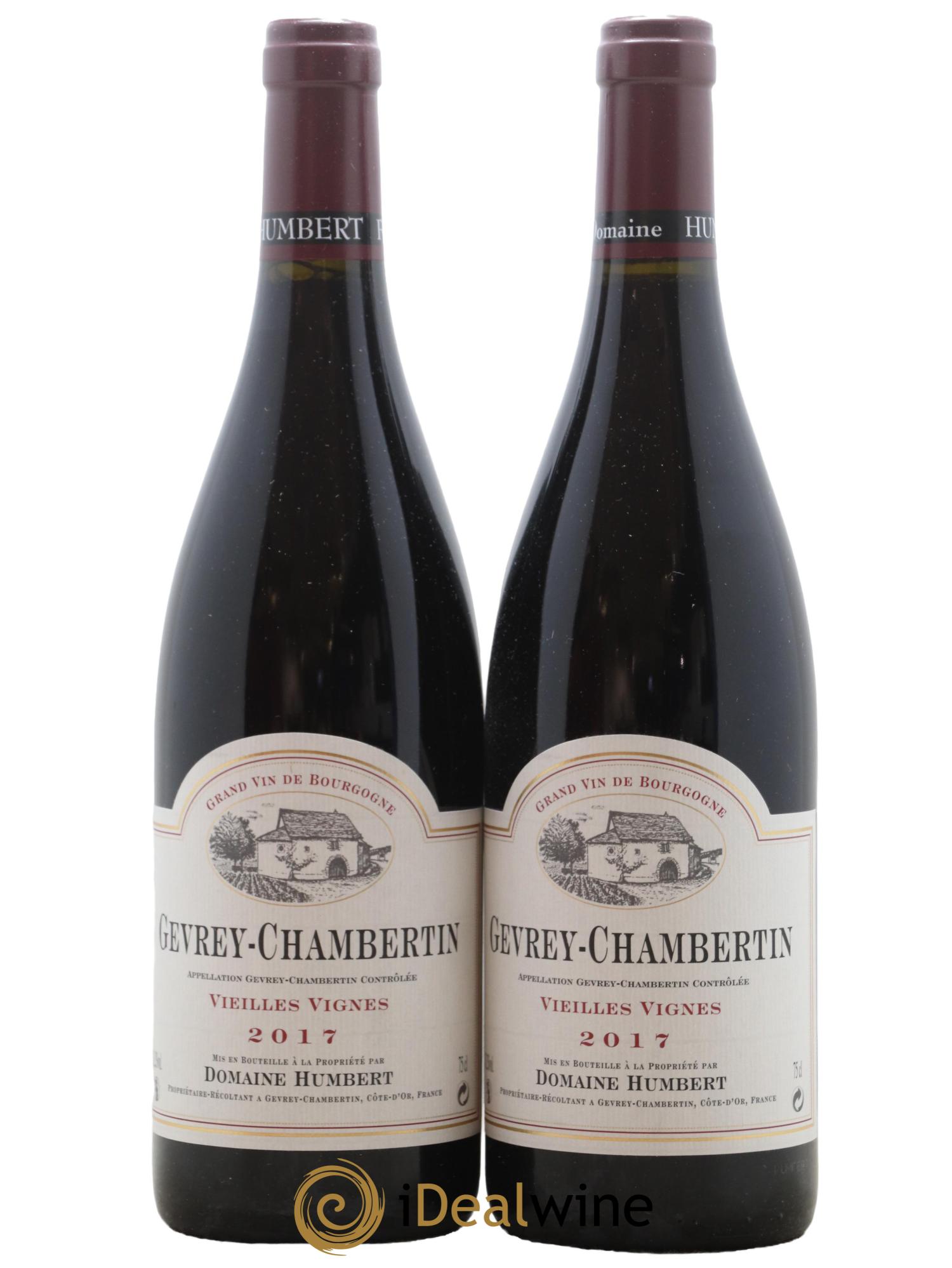 Gevrey-Chambertin Vieilles vignes Humbert (Domaine) 2017 - Lotto di 2 bottiglie - 0