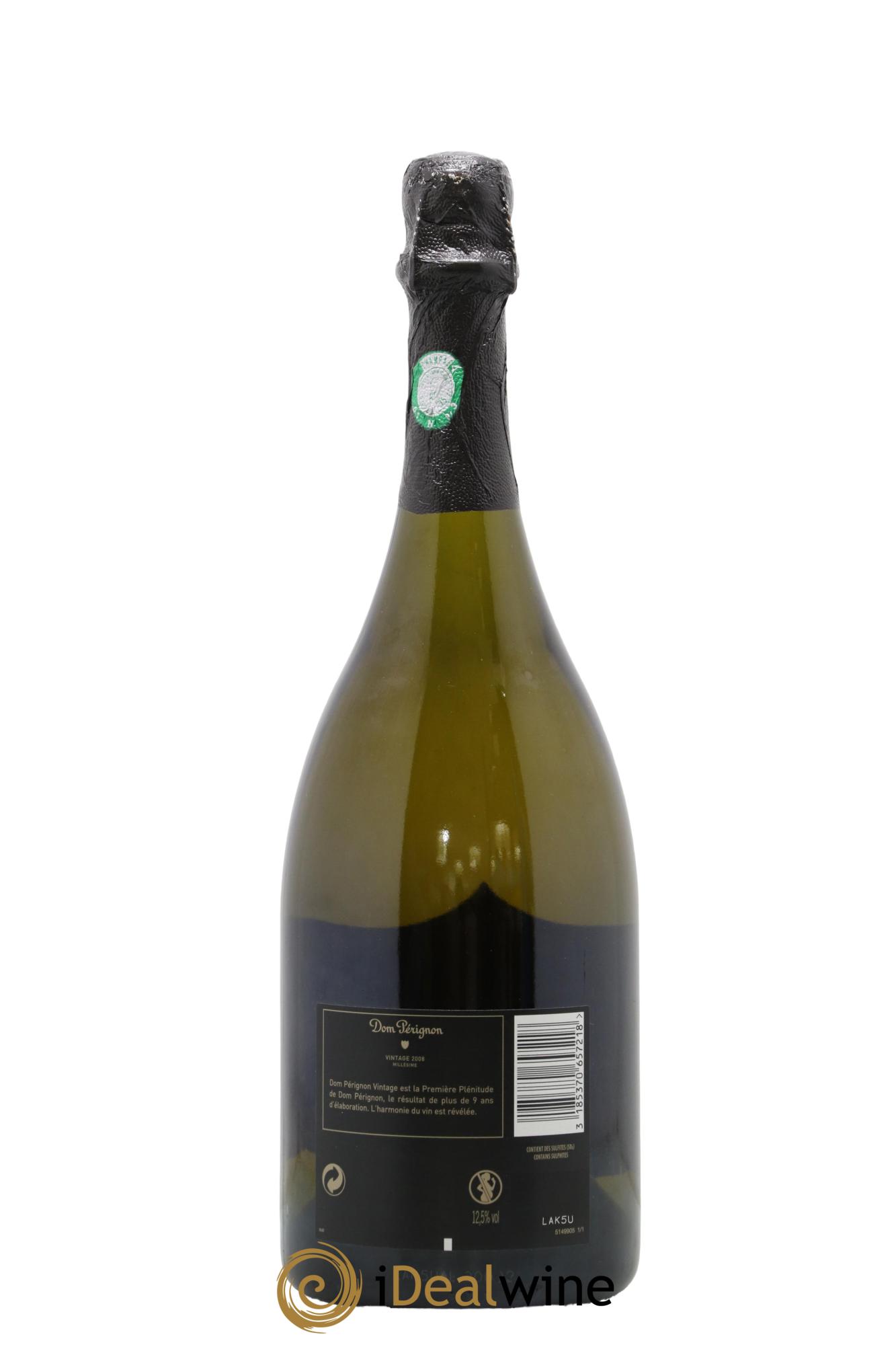 Brut Dom Pérignon 2008 - Lot de 1 bouteille - 1