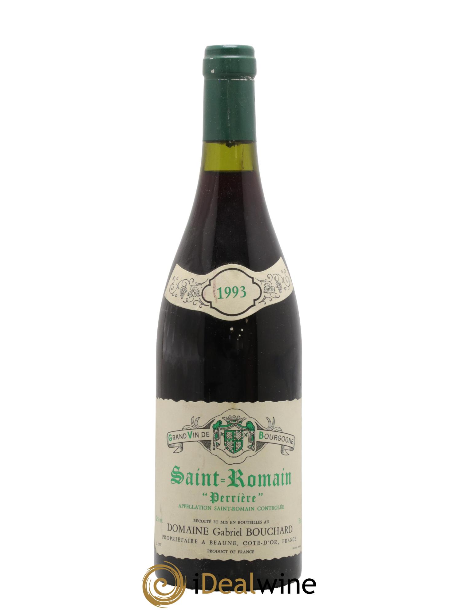 Saint-Romain Perrière Gabriel Bouchard 1993 - Posten von 1 Flasche - 0
