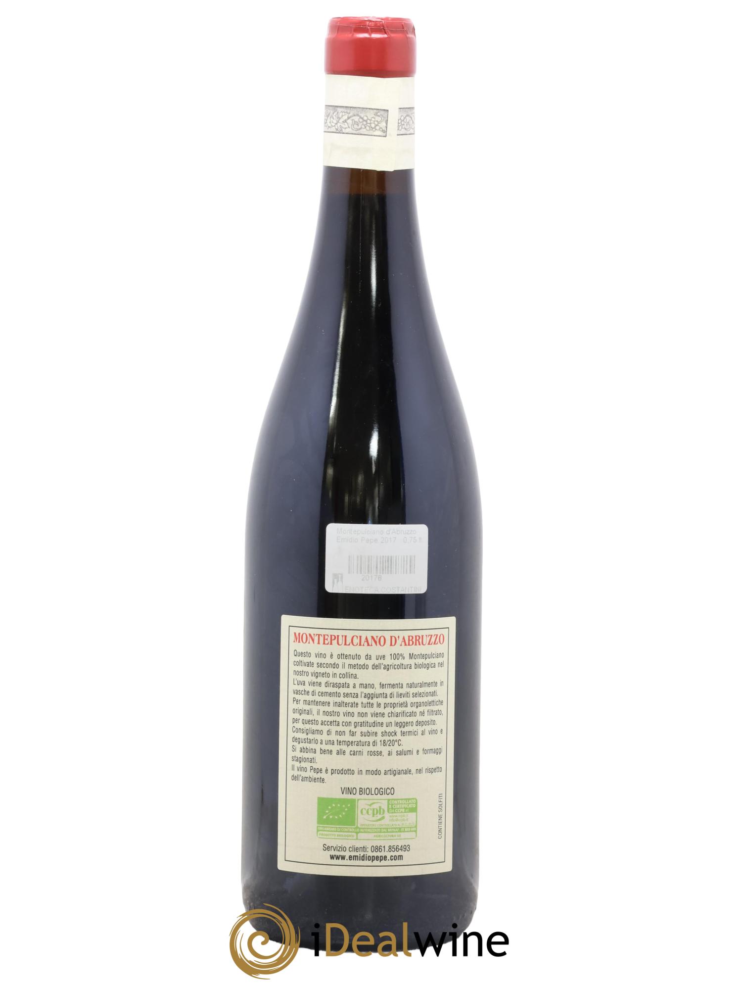 Montepulciano d'Abruzzo DOC Emidio Pepe 2017 - Posten von 1 Flasche - 1