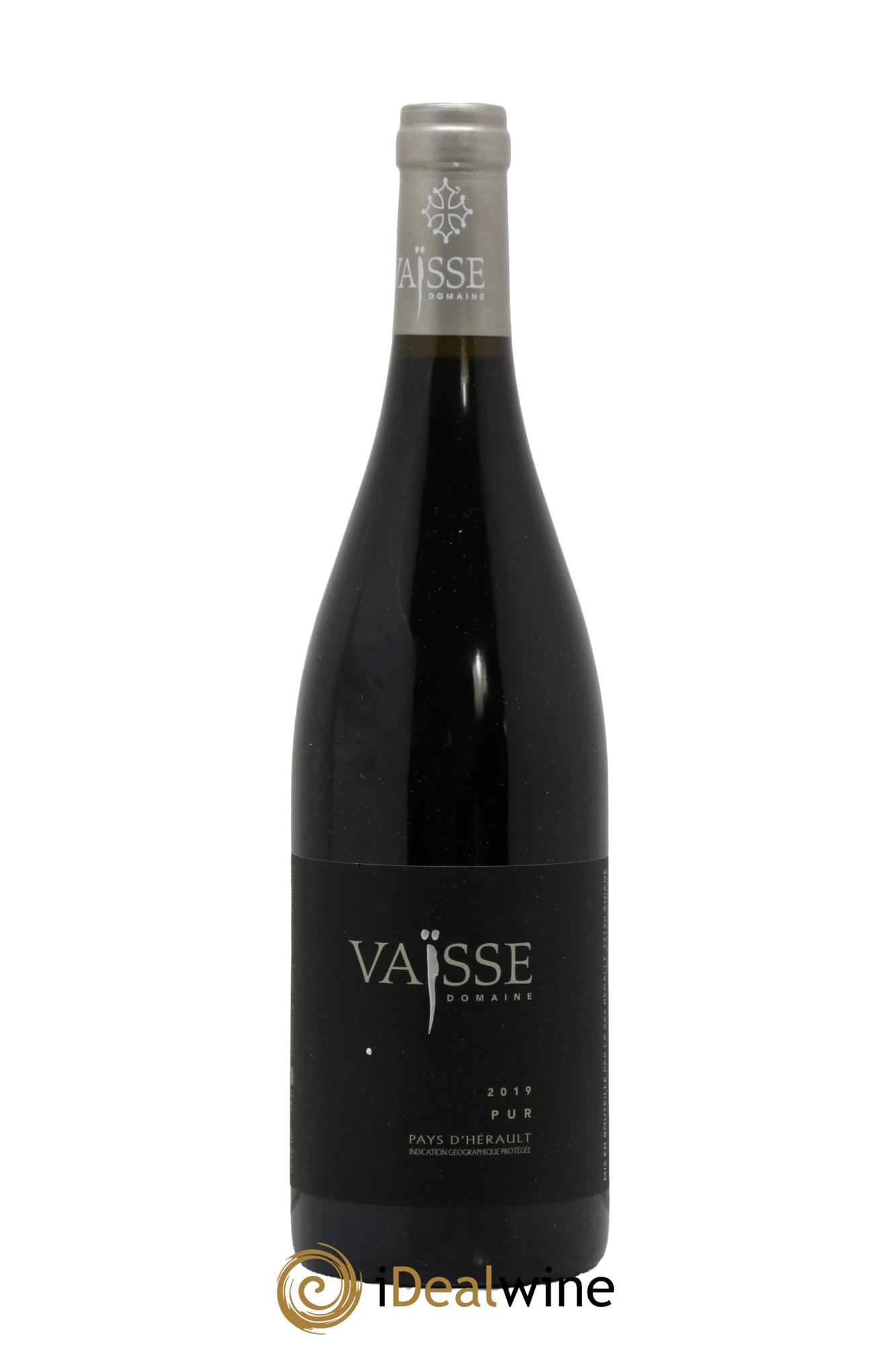 Pays d'Hérault Pur Vaisse (Domaine) 2019 - Lot de 1 bouteille - 0