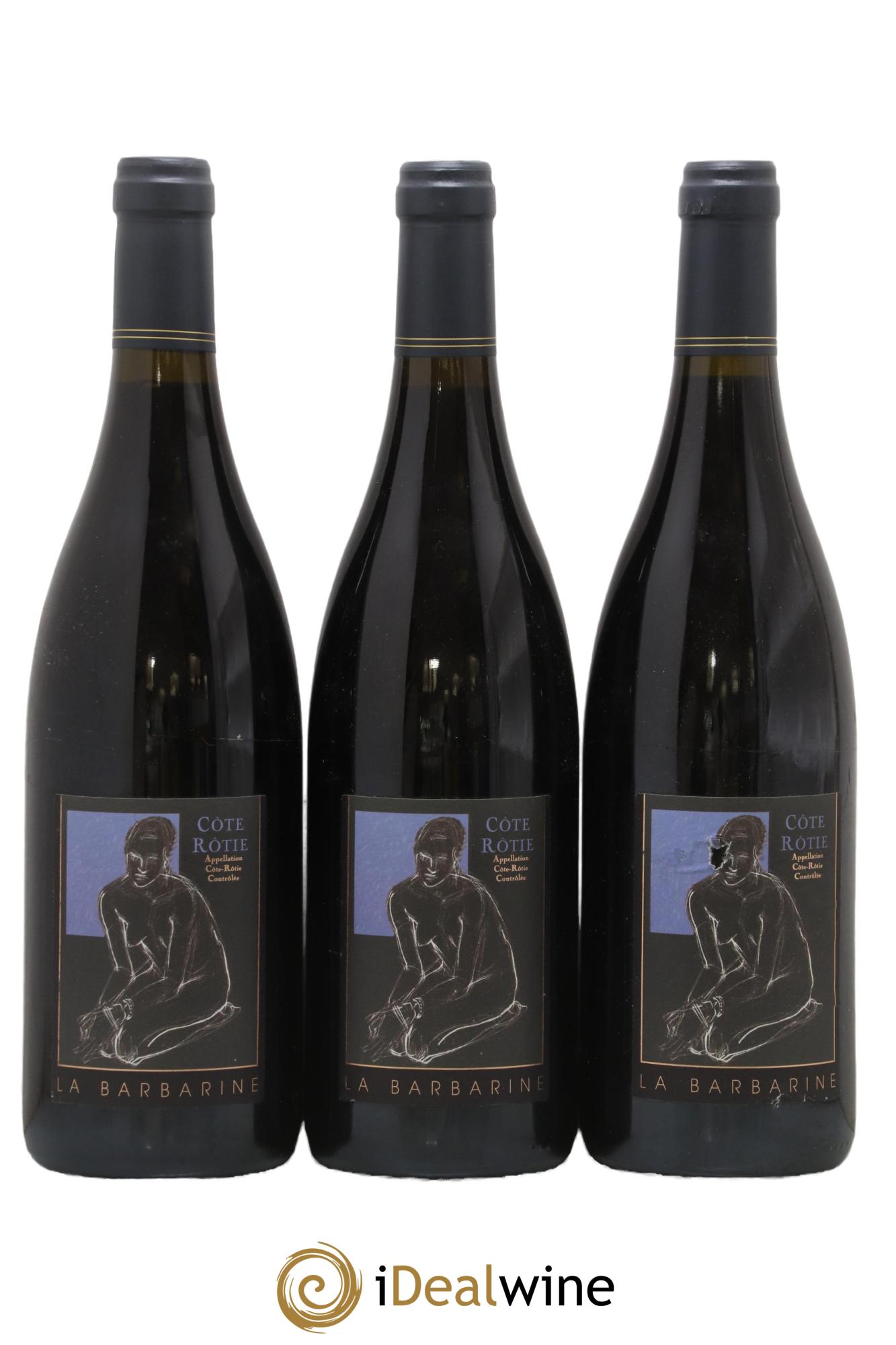 Côte-Rôtie La Barbarine Gangloff (Domaine) 2006 - Lot de 3 bouteilles - 0