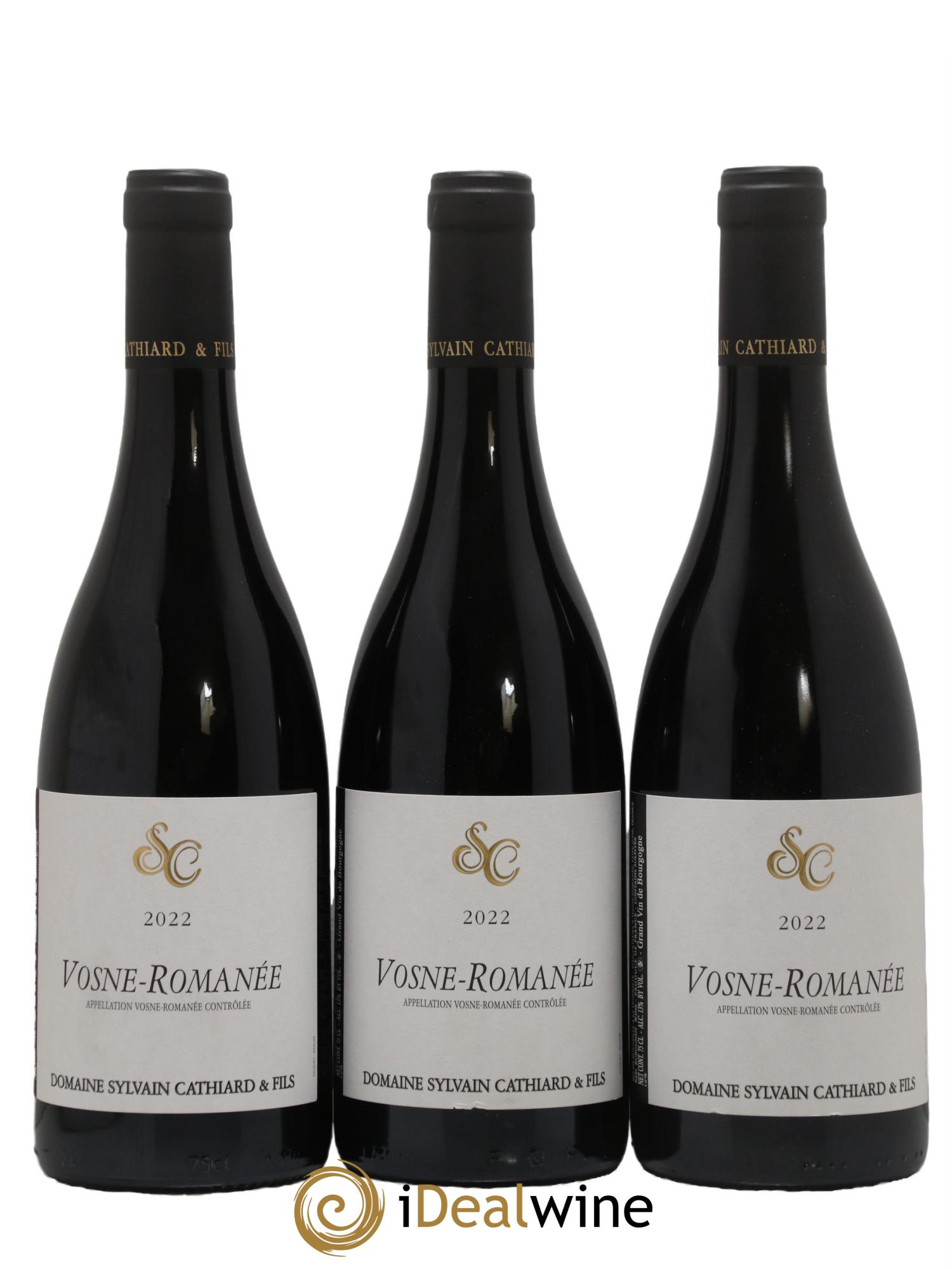 Vosne-Romanée Sylvain Cathiard & Fils 2022 - Lotto di 3 bottiglie - 0