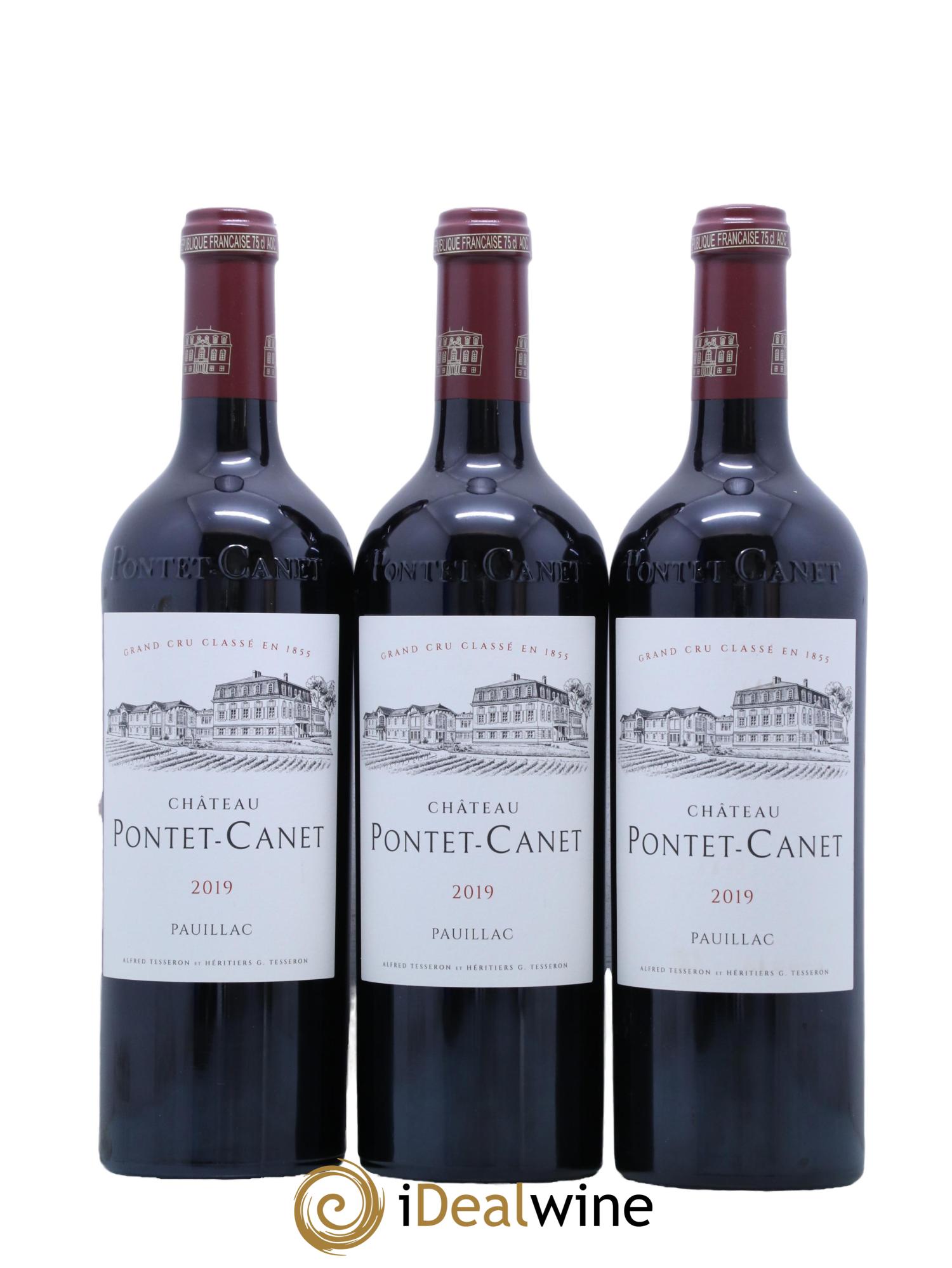 Château Pontet Canet 5ème Grand Cru Classé 2019 - Lot de 12 bouteilles - 4