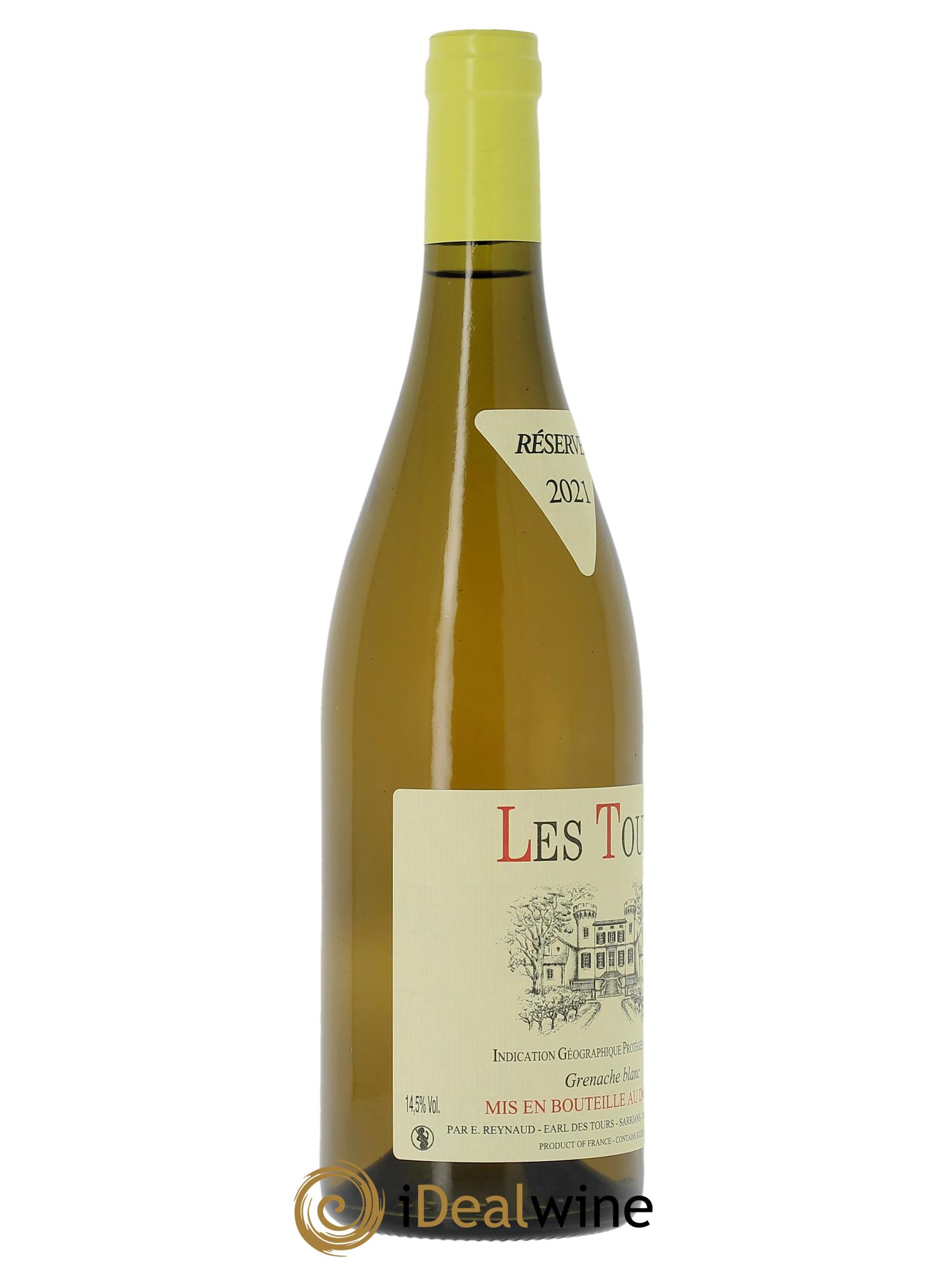 IGP Vaucluse (Vin de Pays de Vaucluse) Domaine des Tours Emmanuel Reynaud 2021 - Lot of 1 bottle - 2