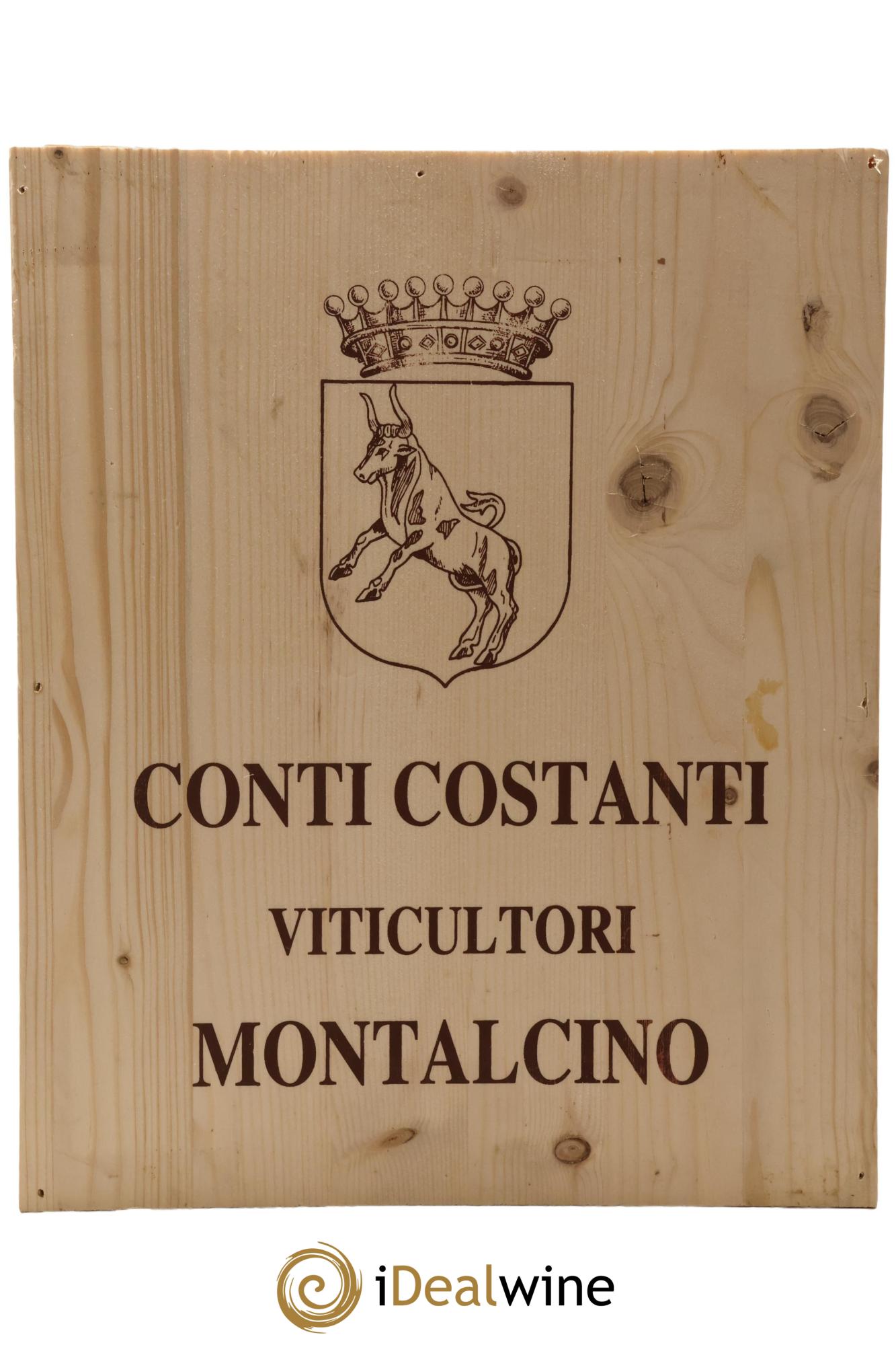 Brunello di Montalcino DOCG Conti Costanti Riserva 2015 - Lot de 3 bouteilles - 1