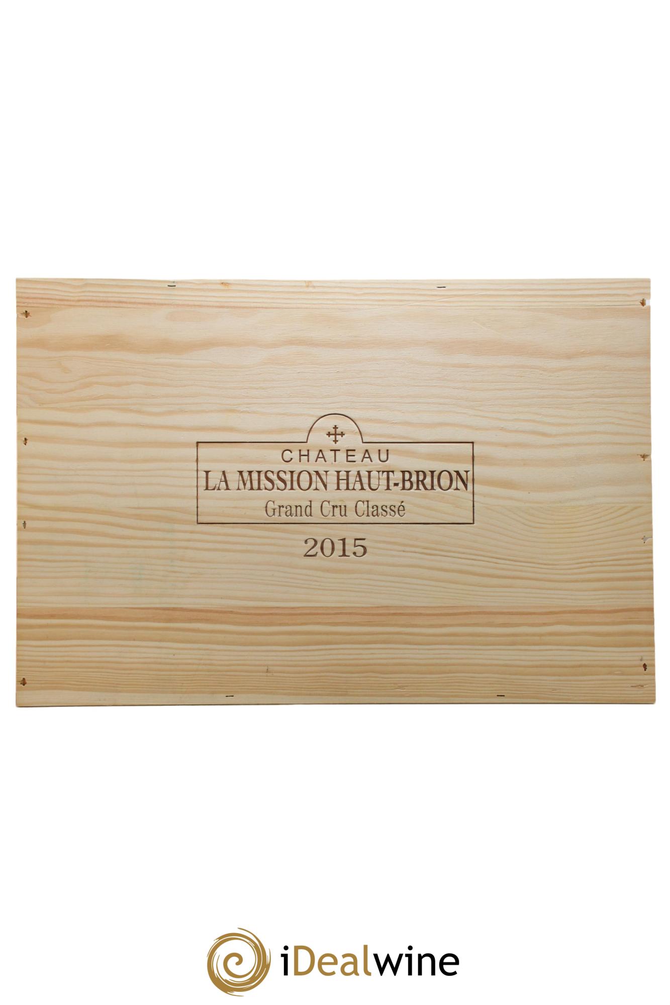 Château la Mission Haut-Brion Cru Classé de Graves 2015 - Lot of 6 bottles - 6