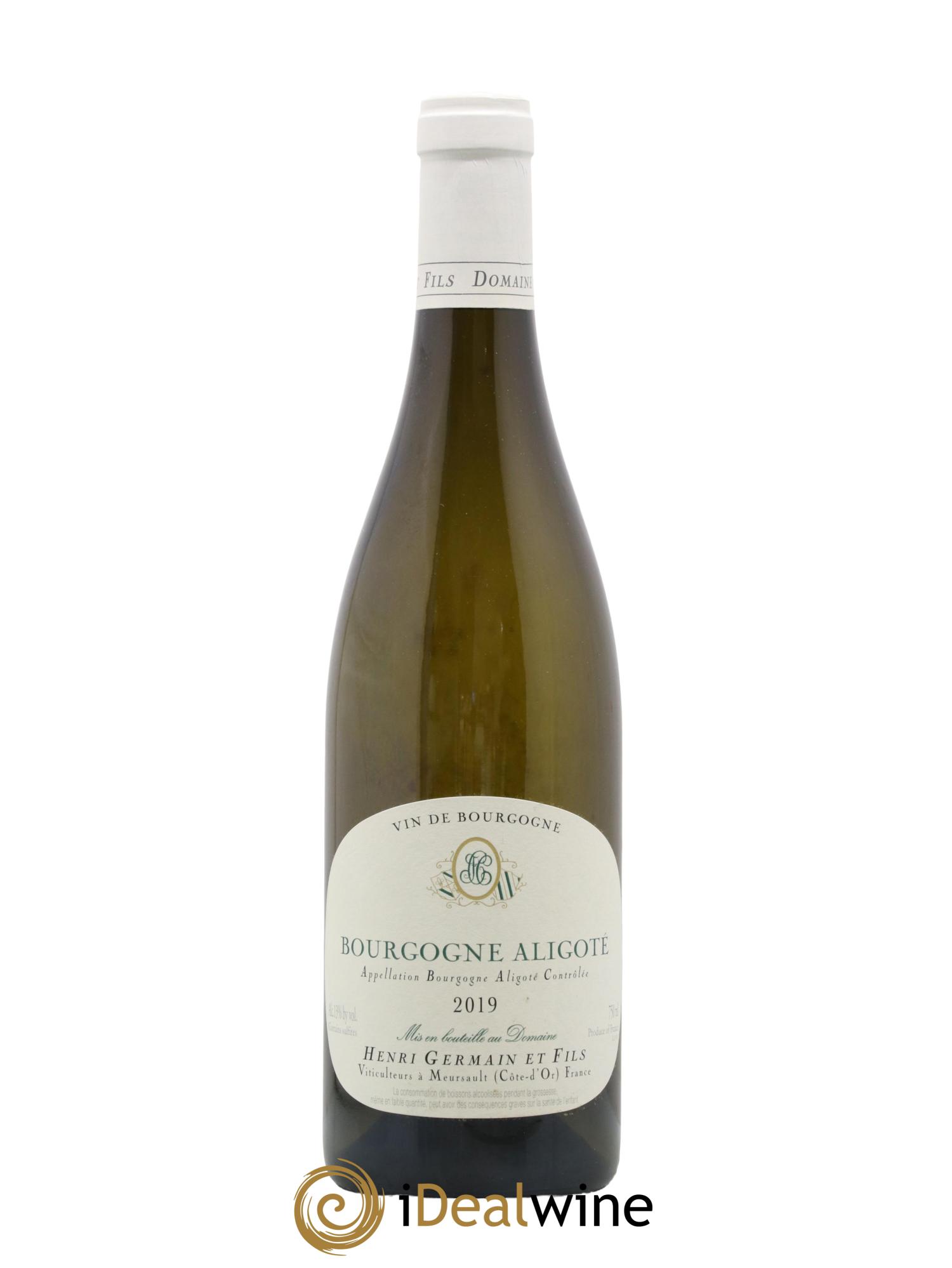 Bourgogne Aligote Domaine Henri Germain et Fils 2019 - Lot de 1 bouteille - 0