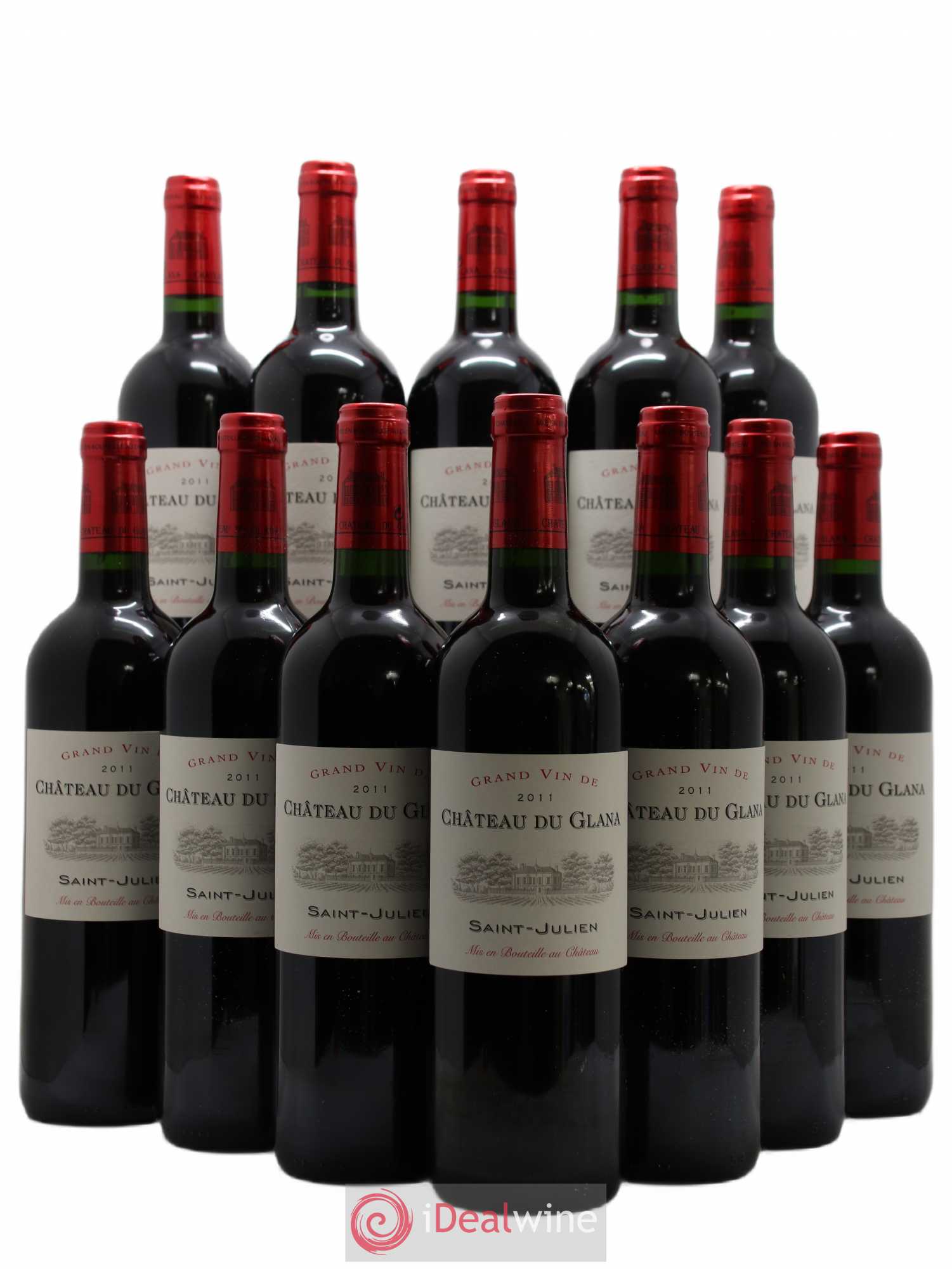 Château du Glana 2011 - Lot of 12 bottles - 0