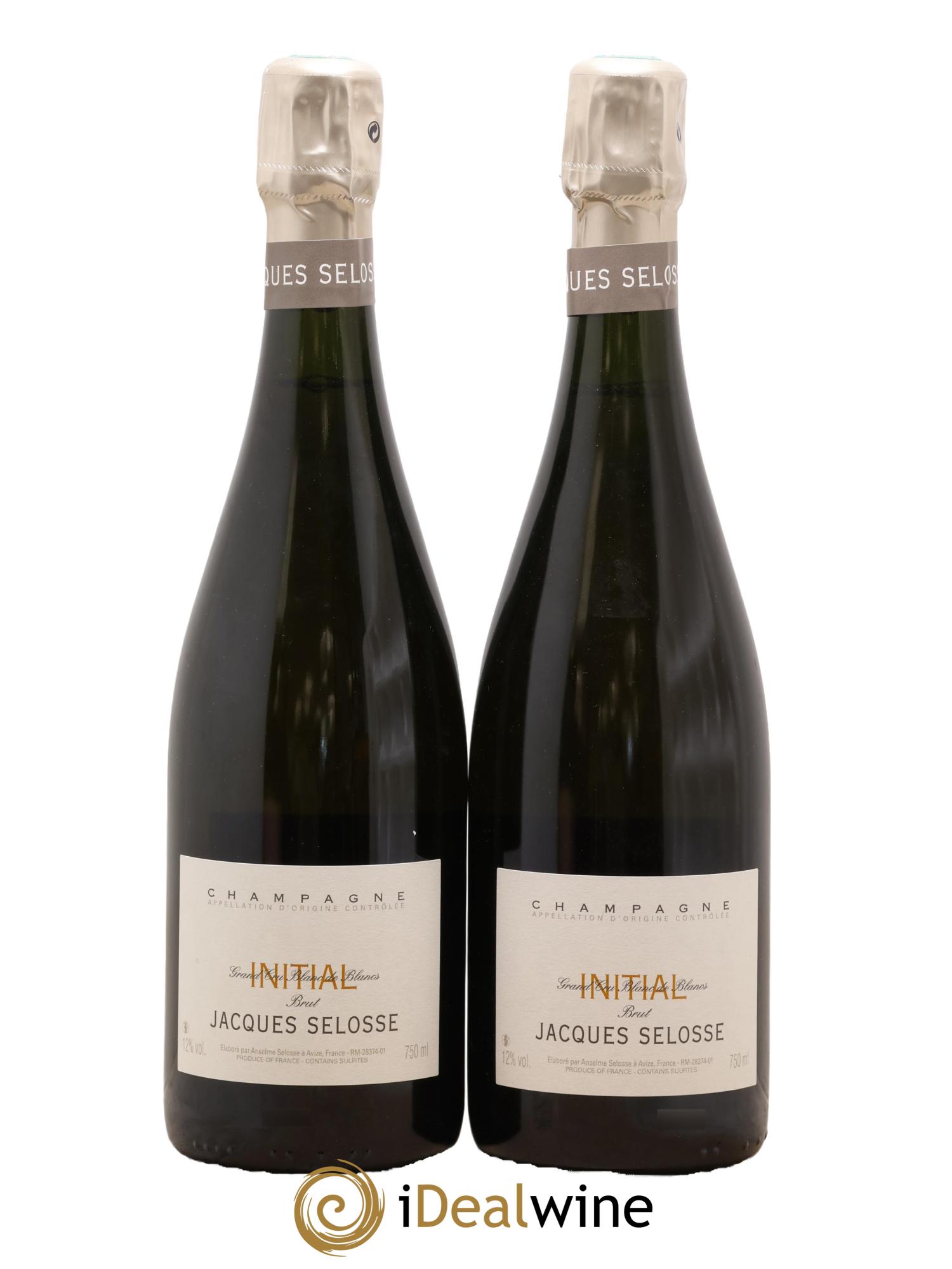 Initial Brut Jacques Selosse - Posten von 2 Flaschen - 0