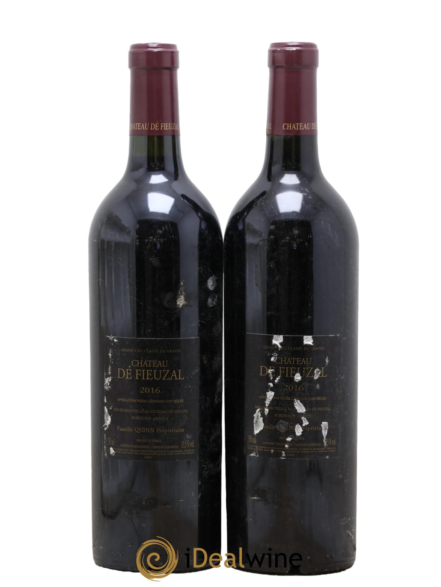 Château de Fieuzal Cru Classé de Graves 2016 - Lot de 2 bouteilles - 1